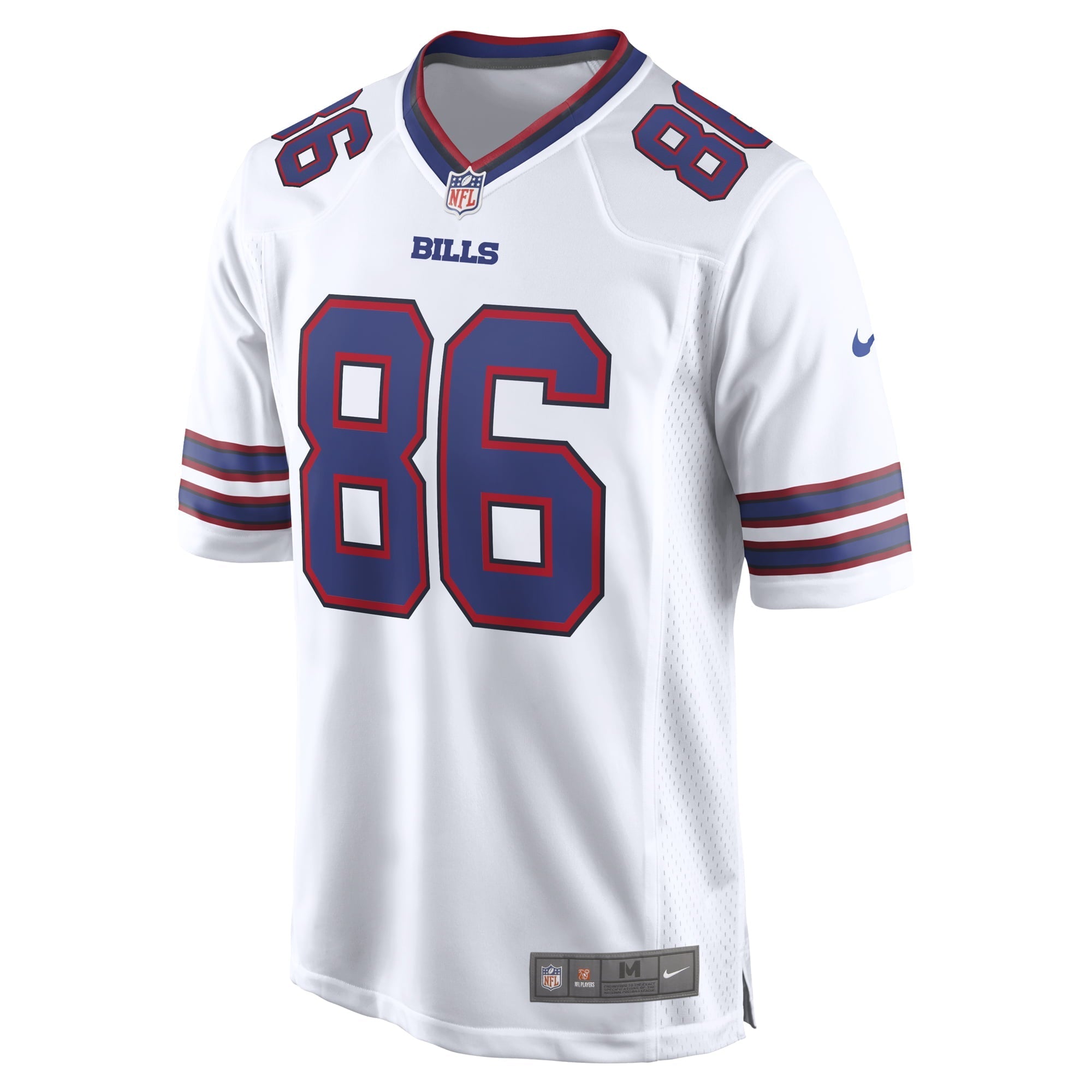 Men's Nike Dalton Kincaid White Buffalo Bills Game Jersey - vstockx