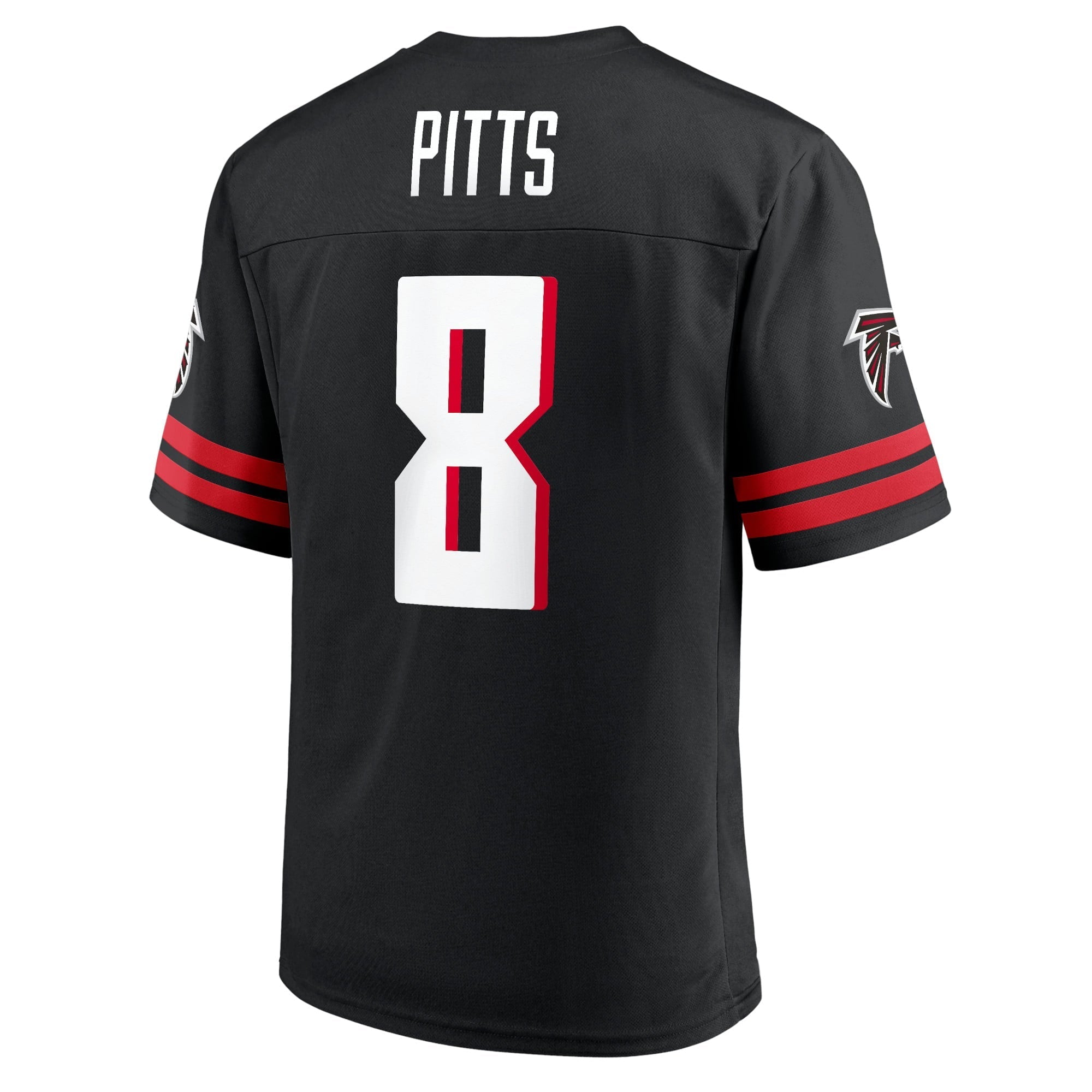 Men's Fanatics Branded Kyle Pitts Black Atlanta Falcons Replica Player Jersey - vstockx