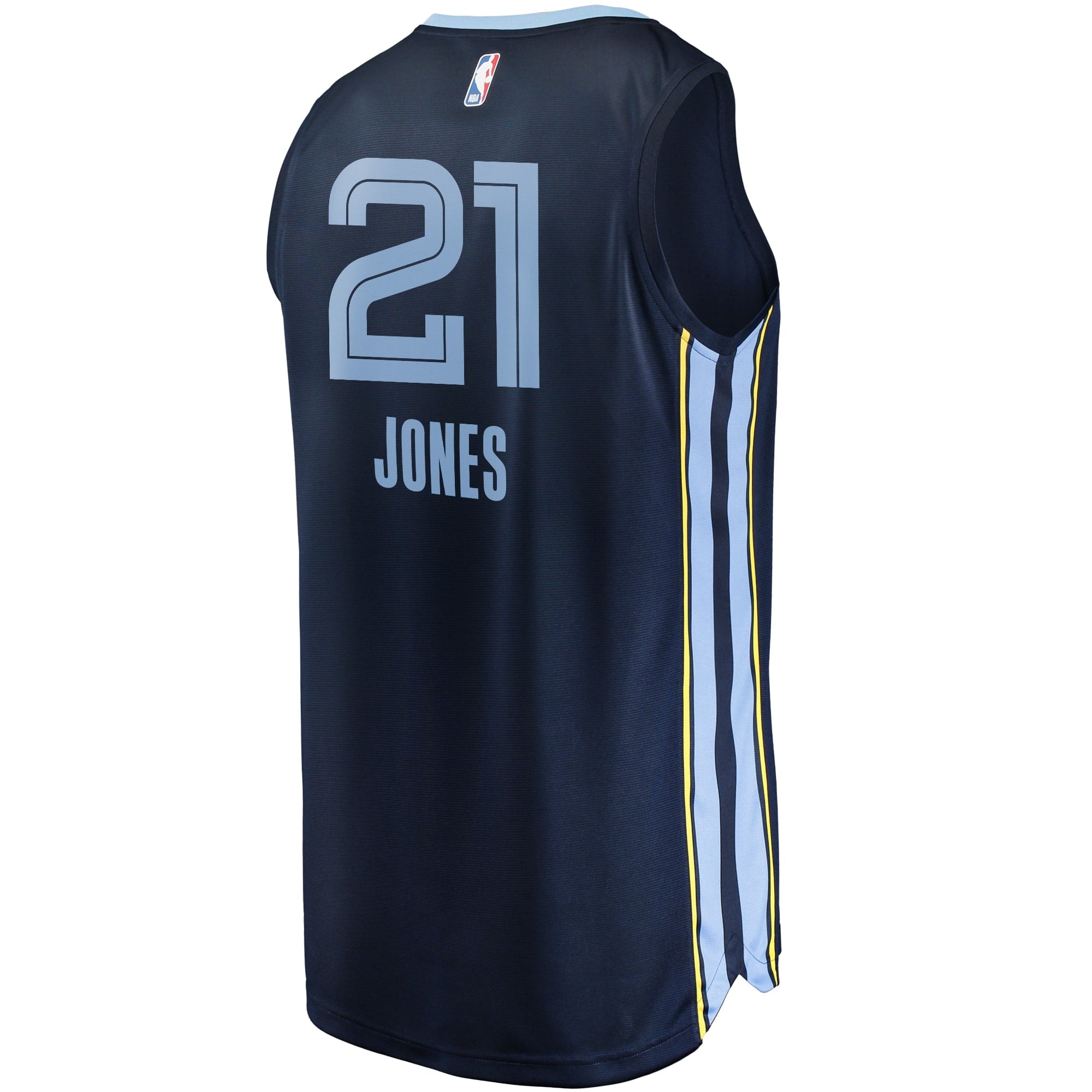 Men's Fanatics Branded Tyus Jones Navy Memphis Grizzlies Fast Break Player Jersey - Icon Edition - vstockx