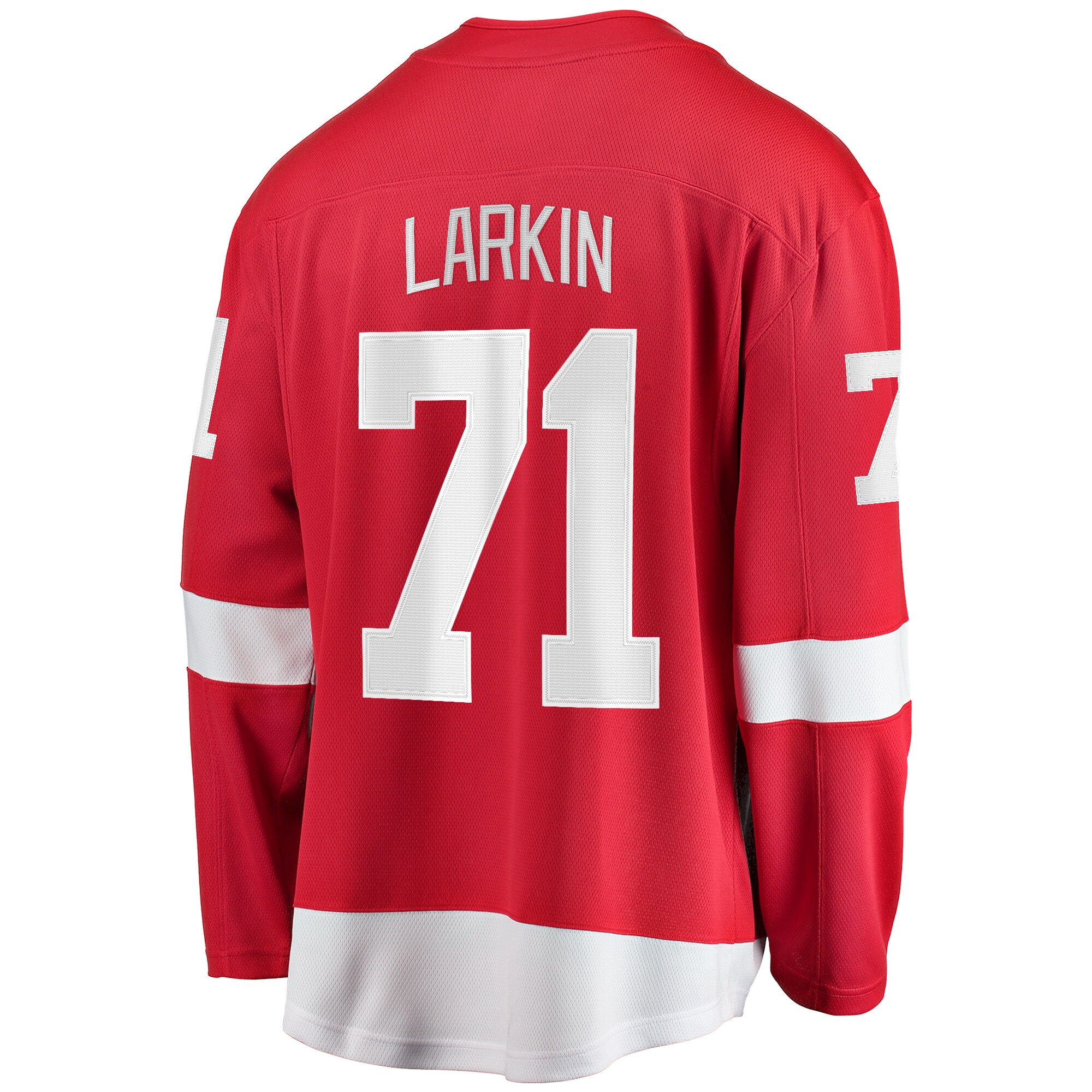 Dylan Larkin Detroit Red Wings Fanatics Branded Home Captain Premier Breakaway Player Jersey - Red - vstockx