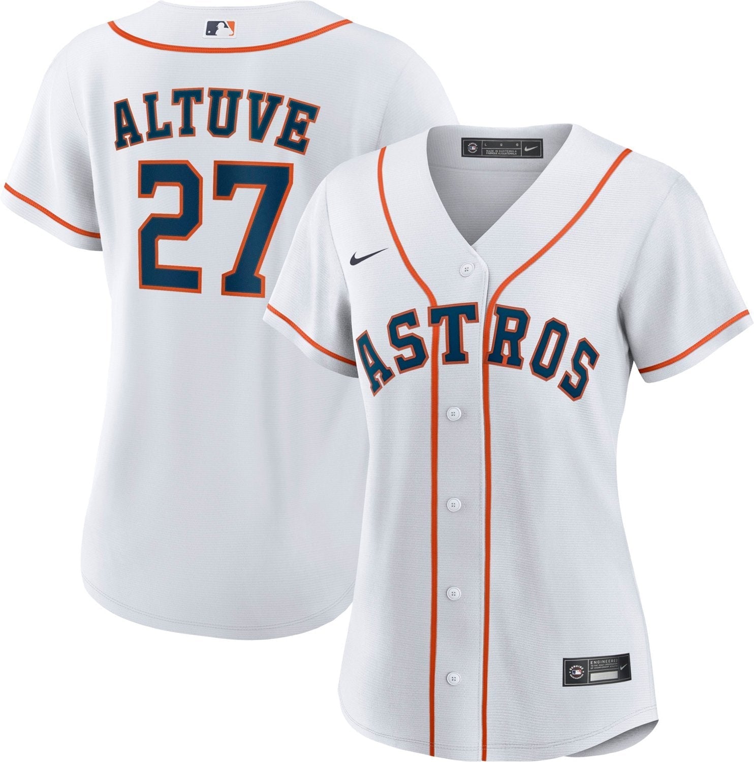 Nike Women's Houston Astros Jos Altuve #27 Official Replica Jersey - vstockx