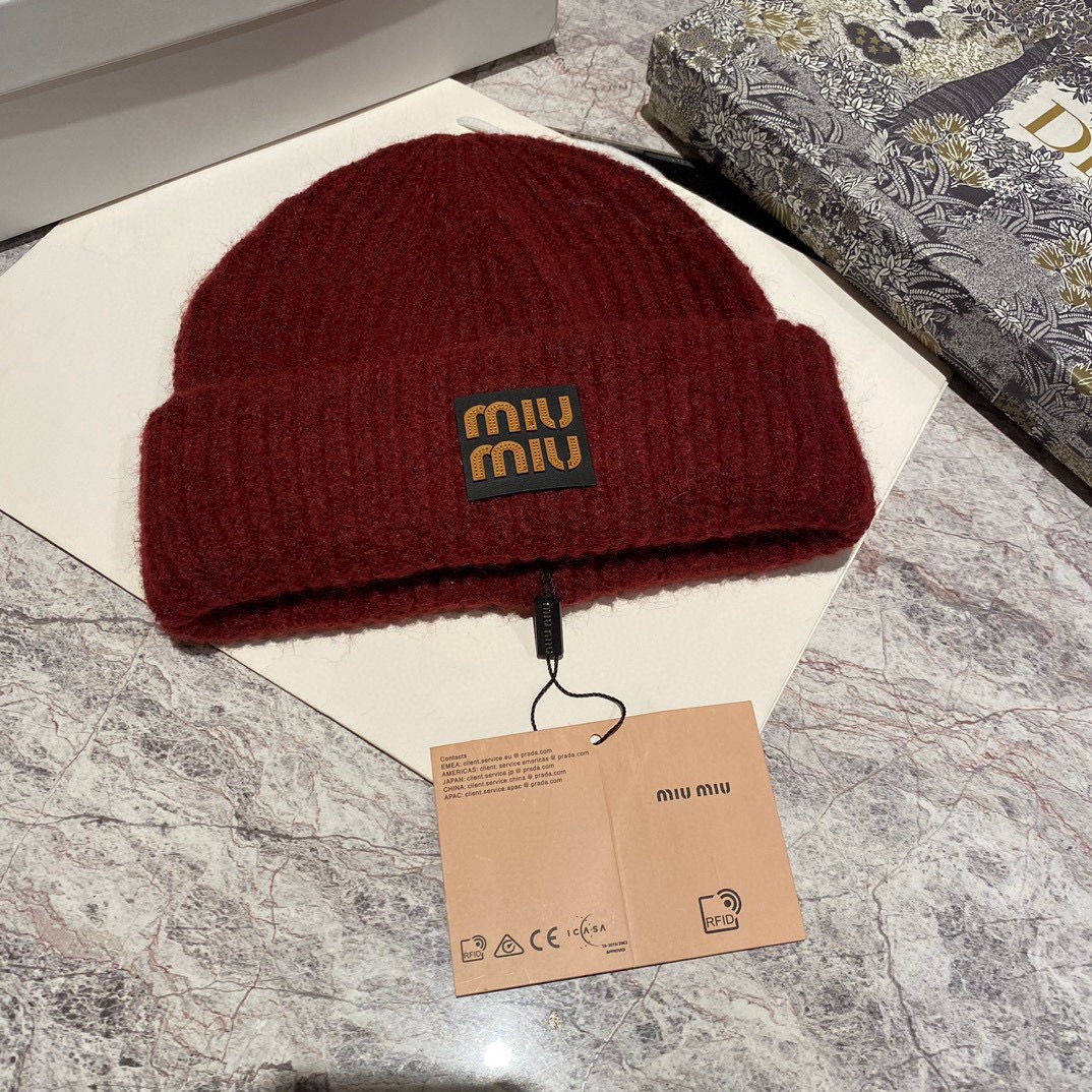 Streetwear Hat Miu 328908 - vstockx