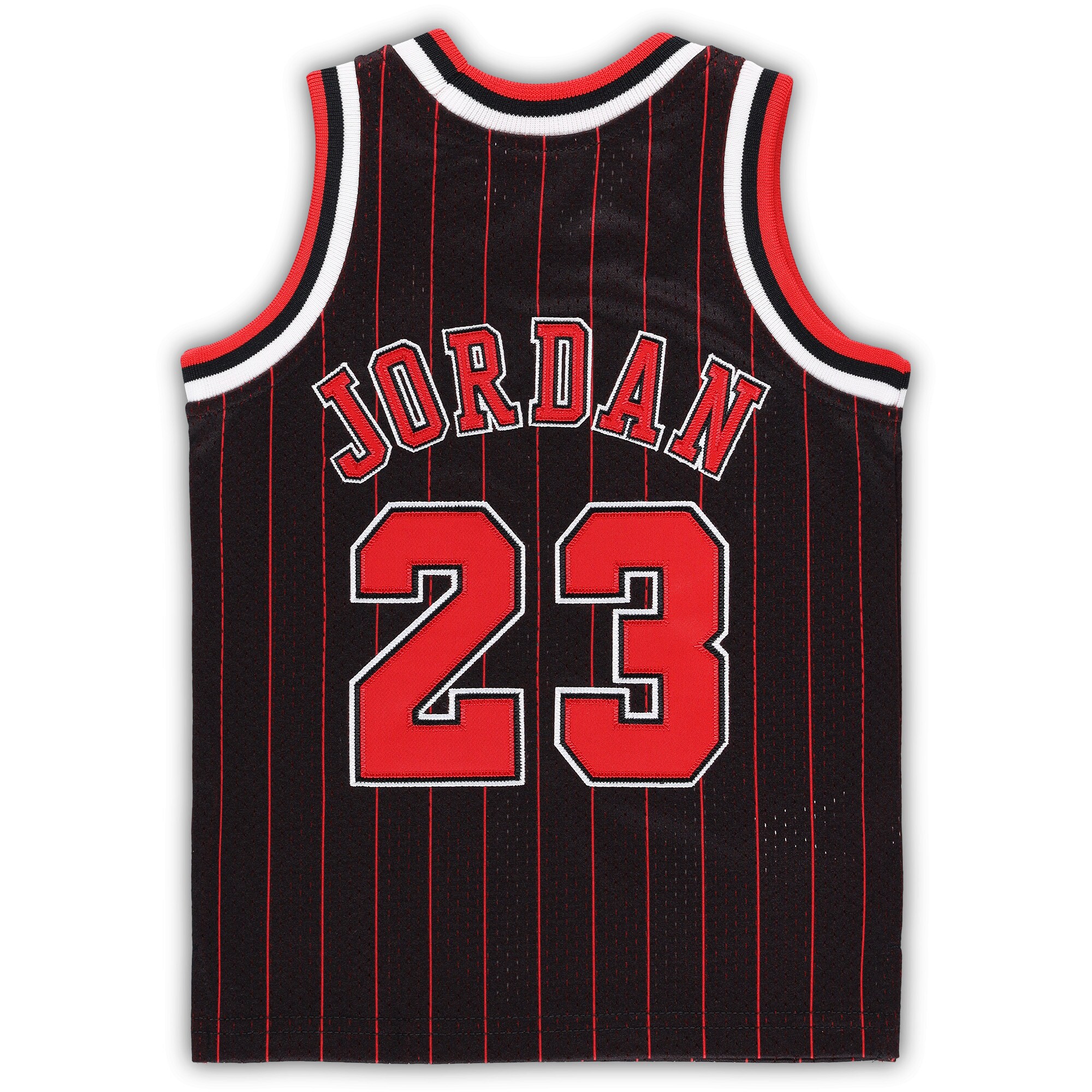 Michael Jordans Chicago Bulls Mitchell & Ness Infant 1996/97 Hardwood Classics Authentic Jersey - Black - vstockx