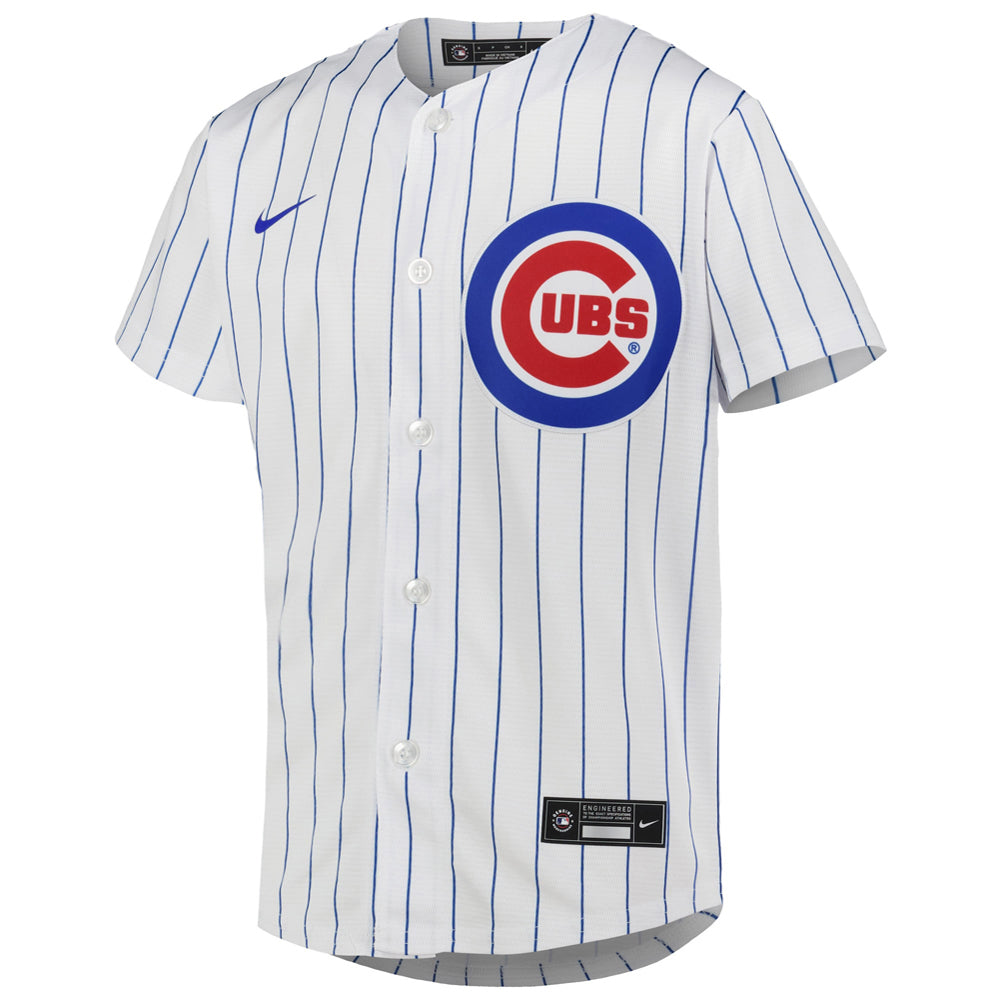 Youth Chicago Cubs Seiya Suzuki Home Player Jersey - White - vstockx