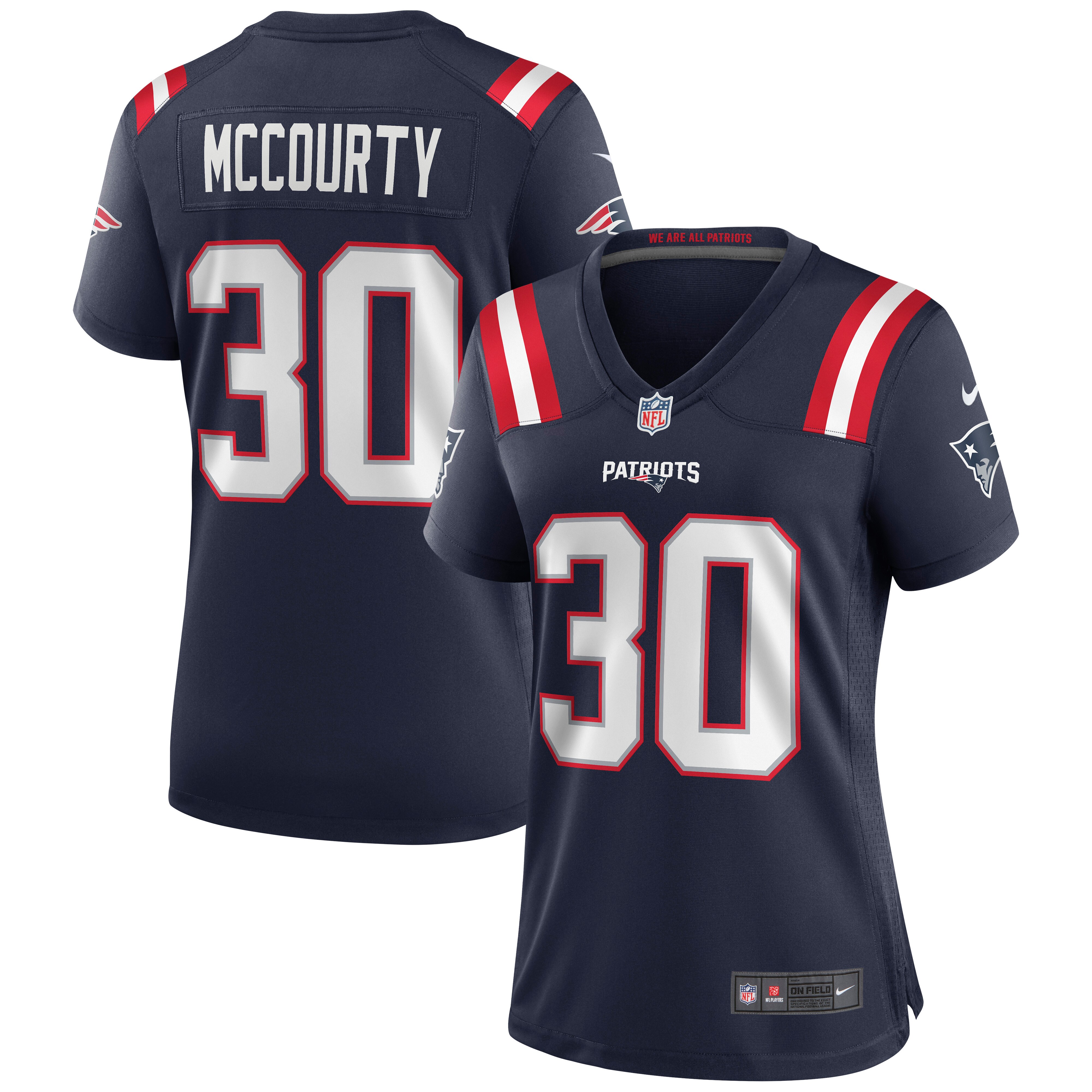Jason McCourty New England Patriots Nike Women's Game Jersey - Navy - vstockx