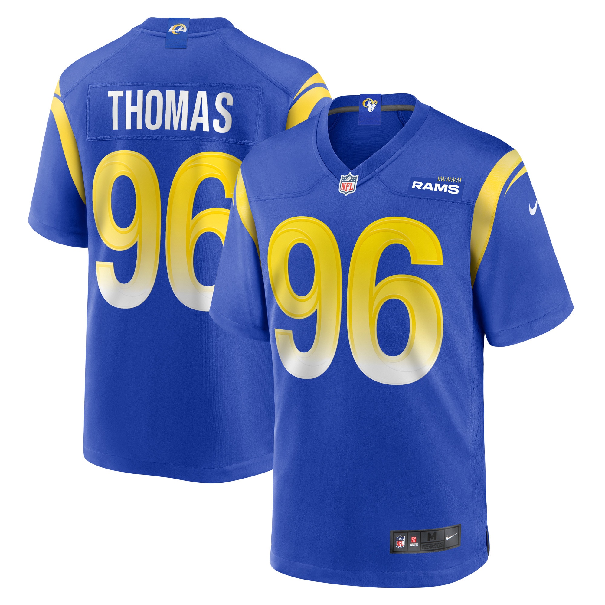 Keir Thomas Los Angeles Rams Nike Game Player Jersey - Royal - vstockx