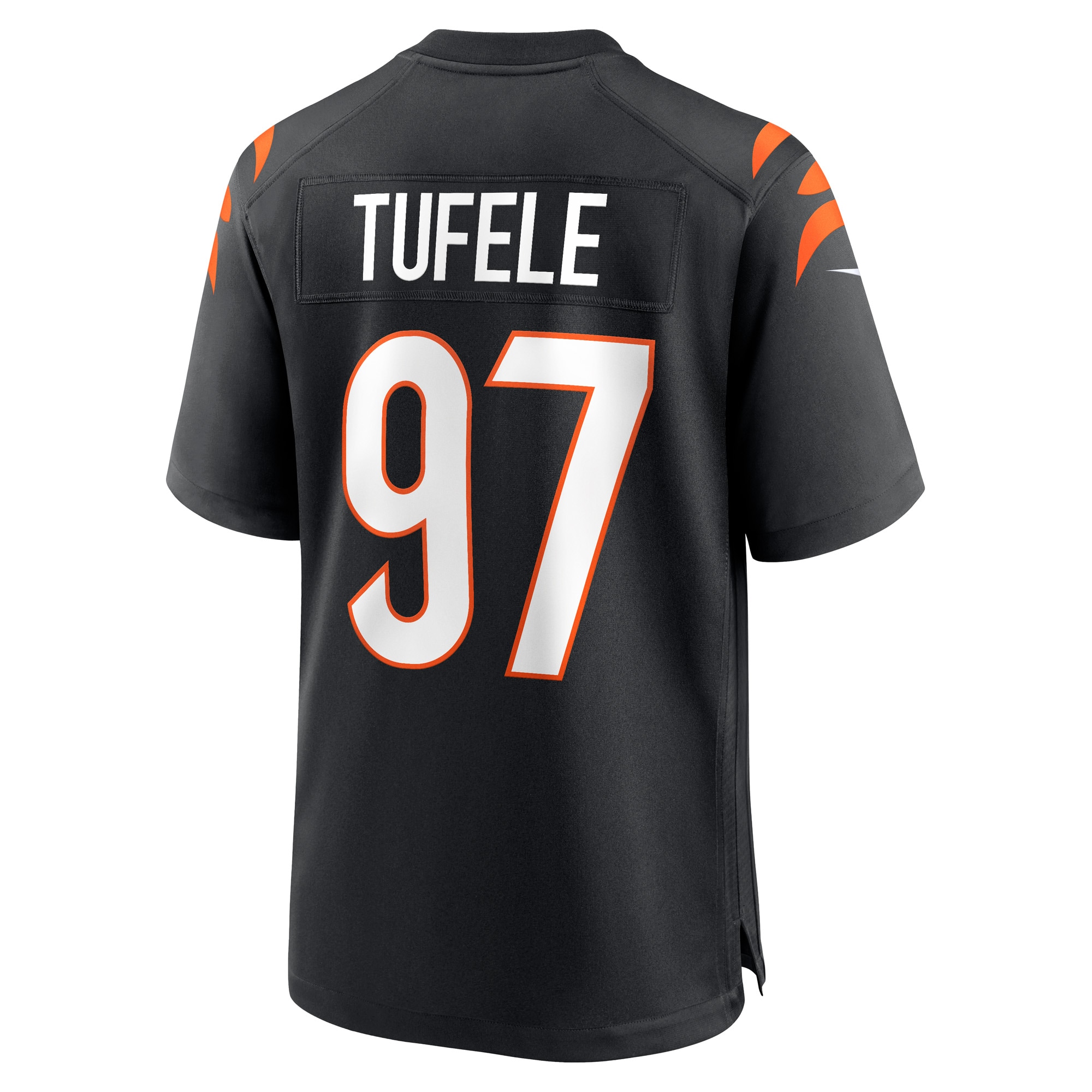 Jay Tufele Cincinnati Bengals Nike Game Player Jersey - Black - vstockx