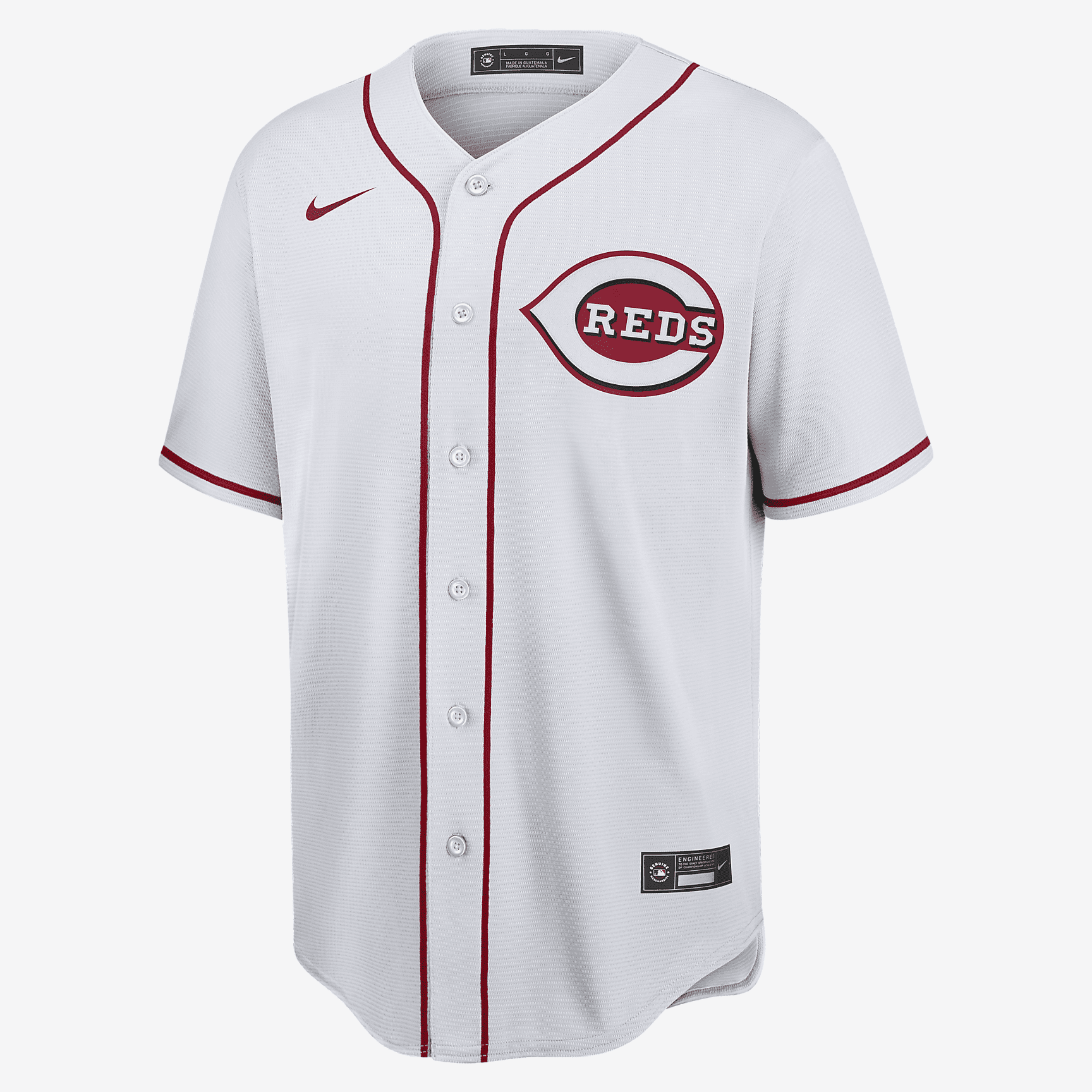 MLB Cincinnati Reds (Mike Moustakas) Men's Replica Baseball Jersey - White - vstockx