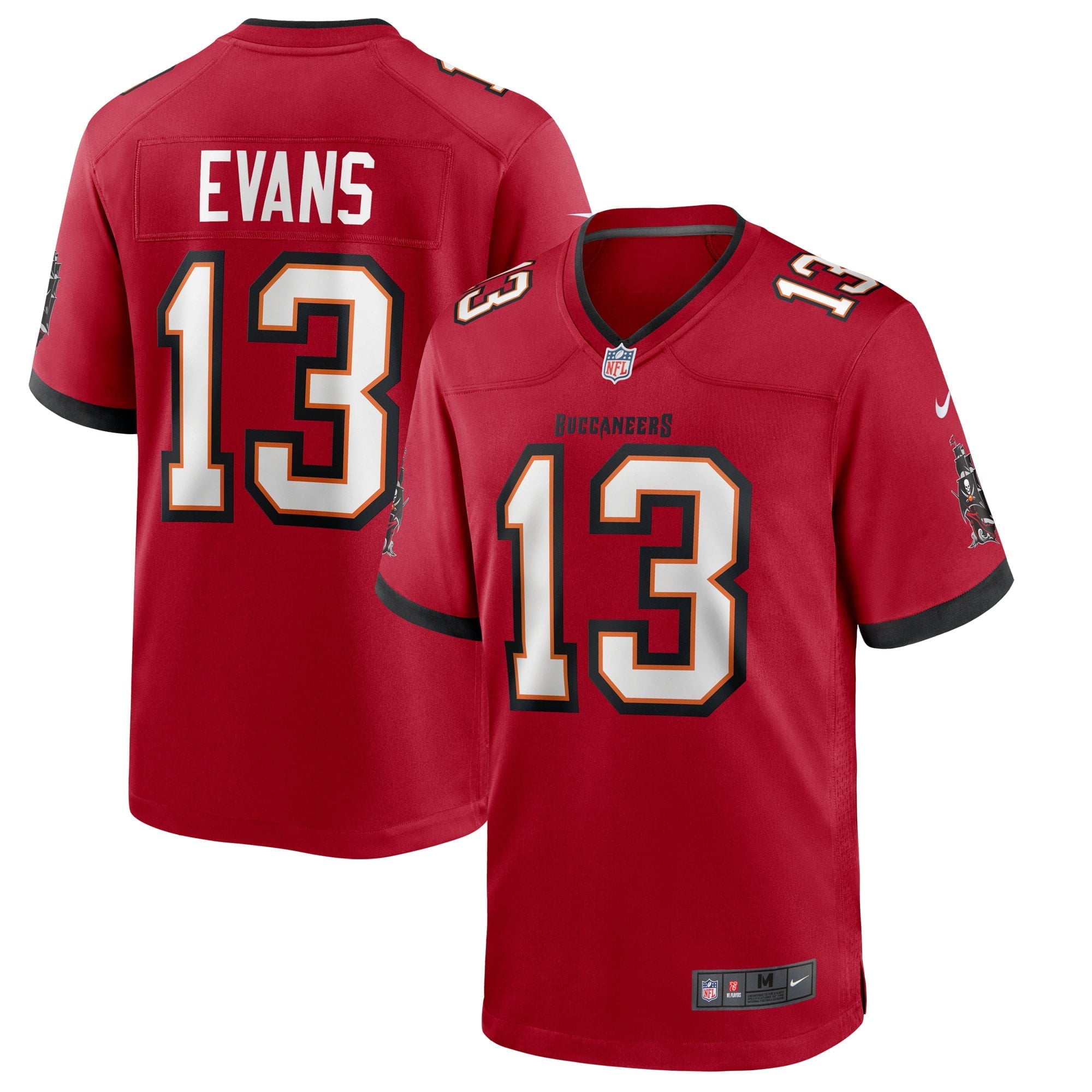 Men's Nike Mike Evans Red Tampa Bay Buccaneers Game Jersey - vstockx