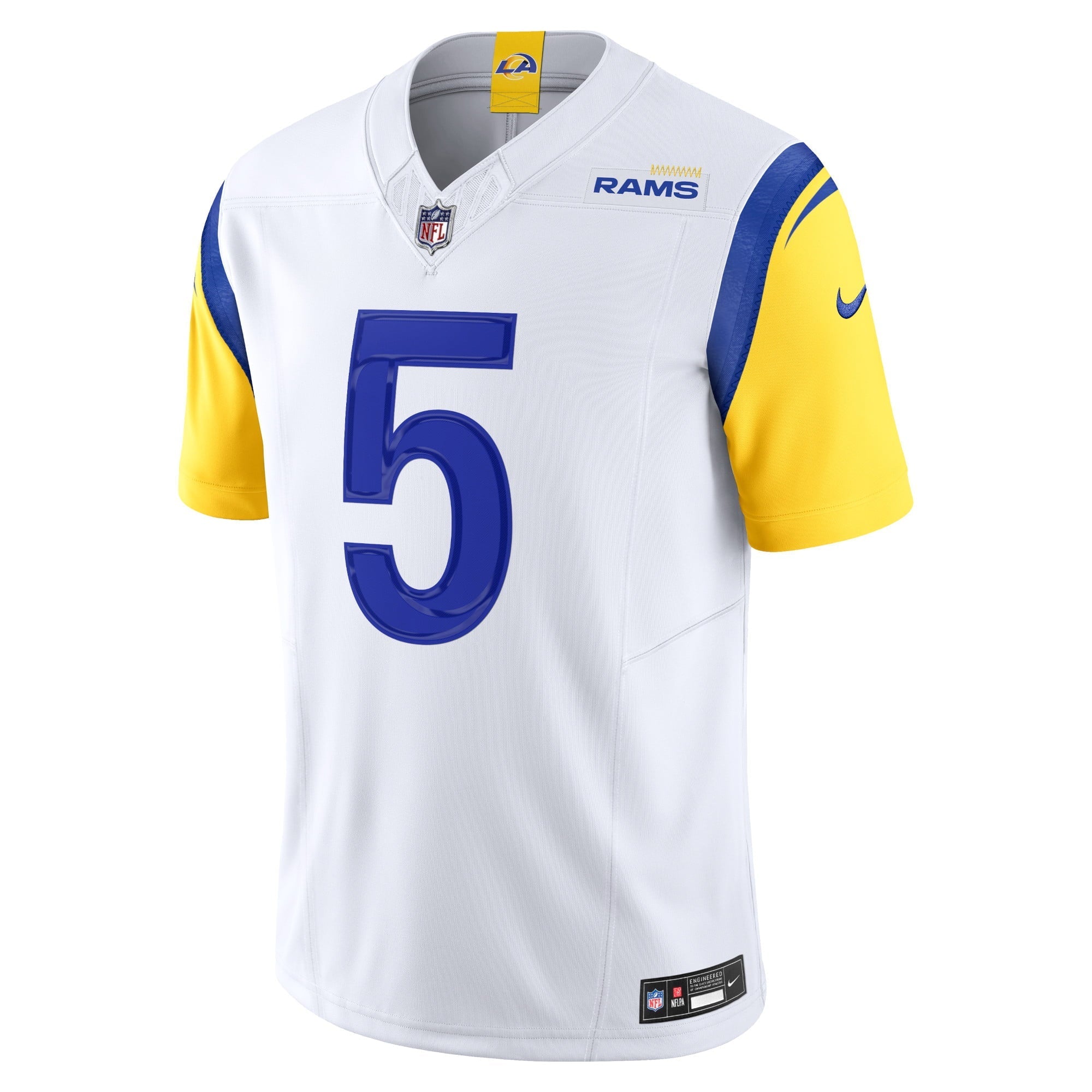 Men's Nike Jalen Ramsey White Los Angeles Rams Vapor F.U.S.E. Limited Jersey - vstockx
