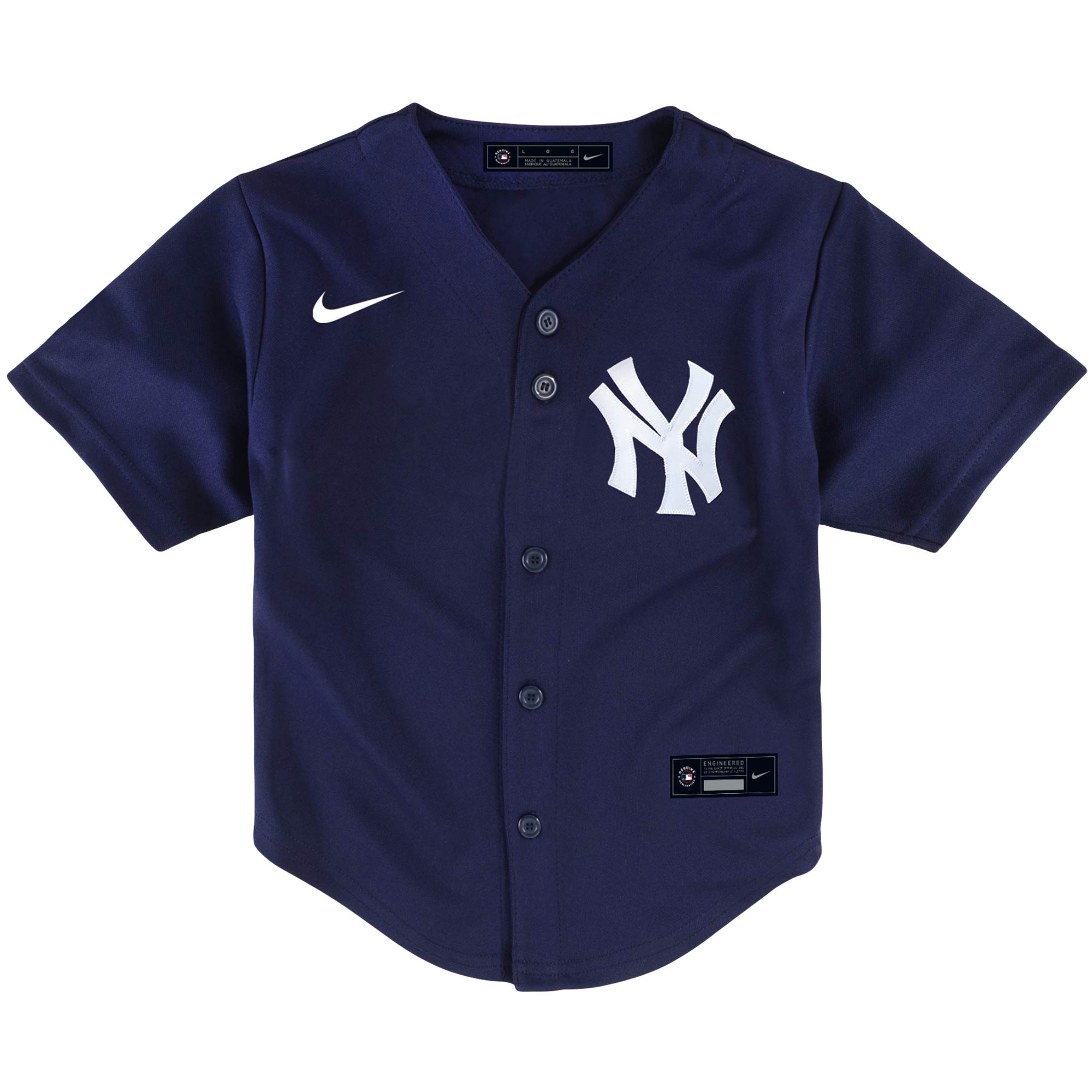 New York Yankees Nike Toddler Alternate Replica Team Jersey - Navy - vstockx