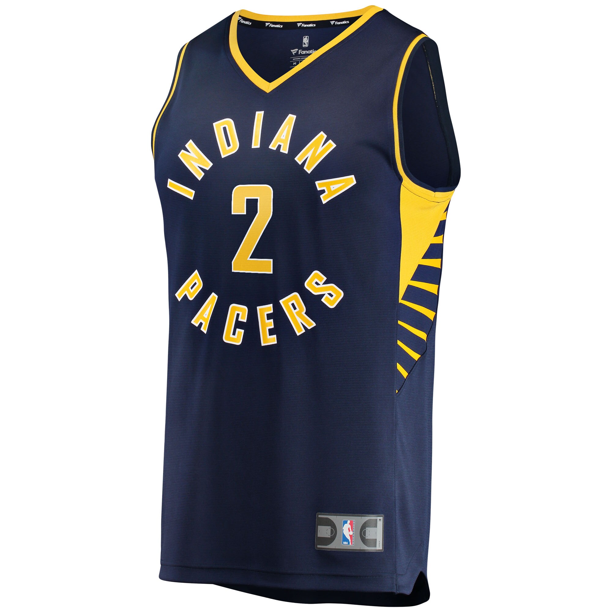 Andrew Nembhard Indiana Pacers Fanatics Branded 2021/22 Fast Break Replica Jersey - Icon Edition - Navy - vstockx