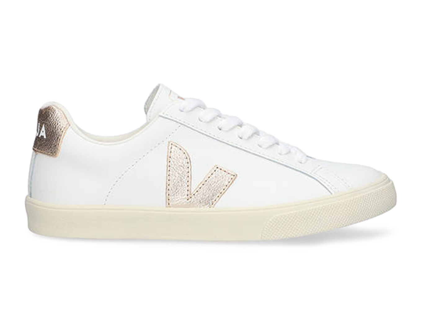 Veja Esplar Leather White Platine - vstockx