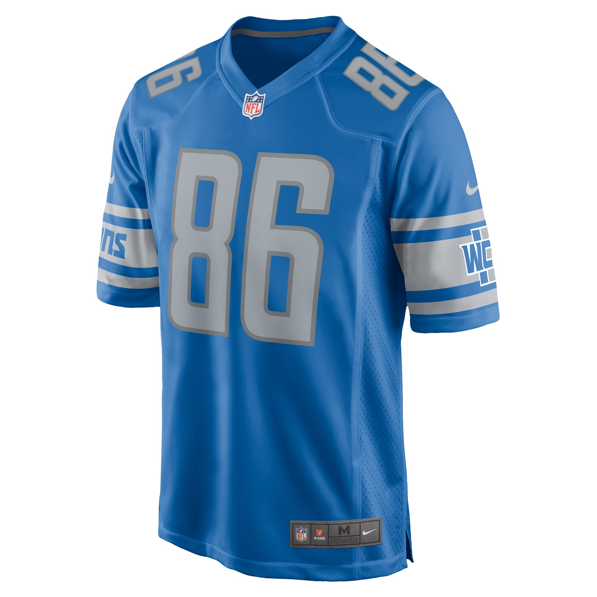 Darrell Daniels Detroit Lions Nike Team Game Jersey - Blue - vstockx