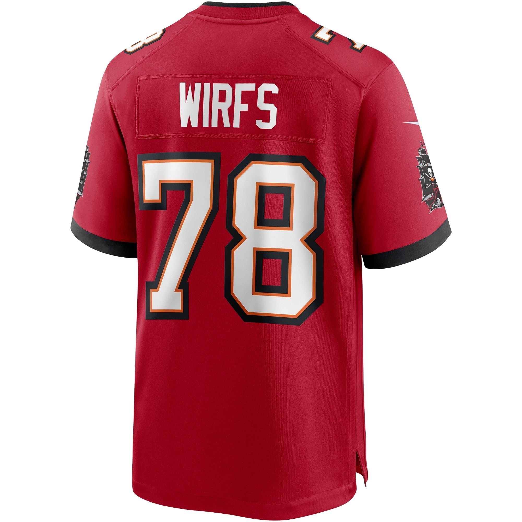 Men's Nike Tristan Wirfs Red Tampa Bay Buccaneers Player Game Jersey - vstockx
