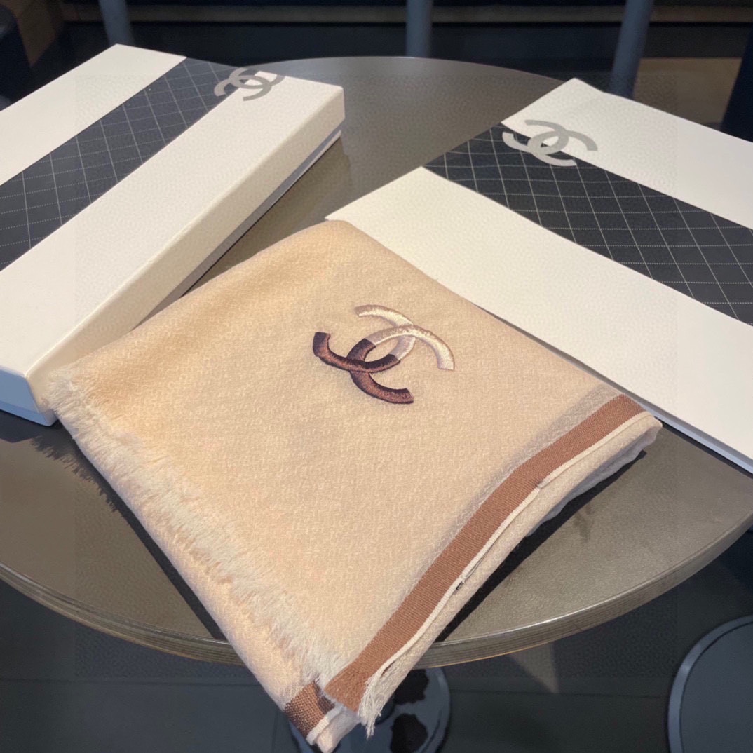 Streetwear Scarf CHANEL 329006 SIZE:105*180cm - vstockx
