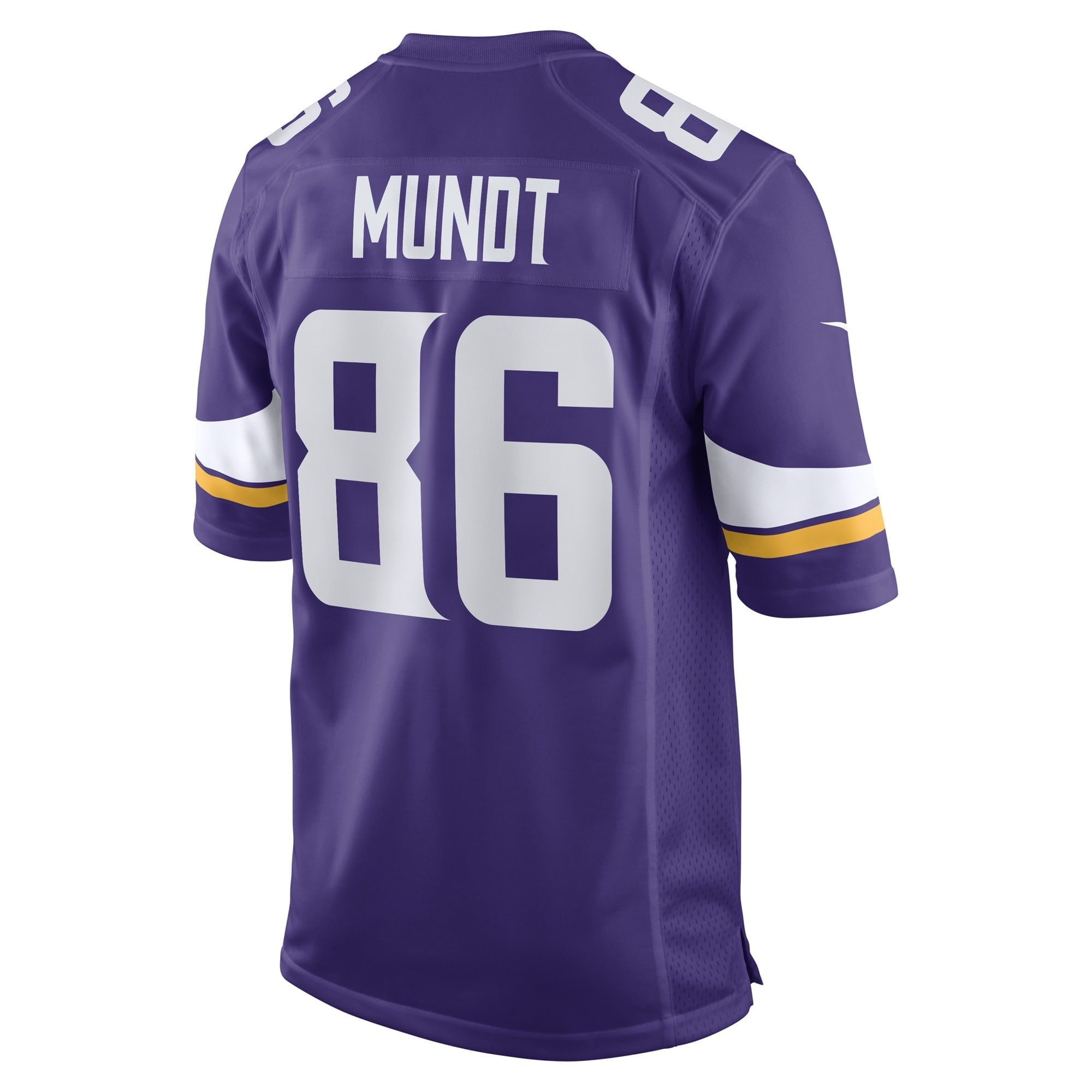 Men's Nike Johnny Mundt Purple Minnesota Vikings Game Player Jersey - vstockx