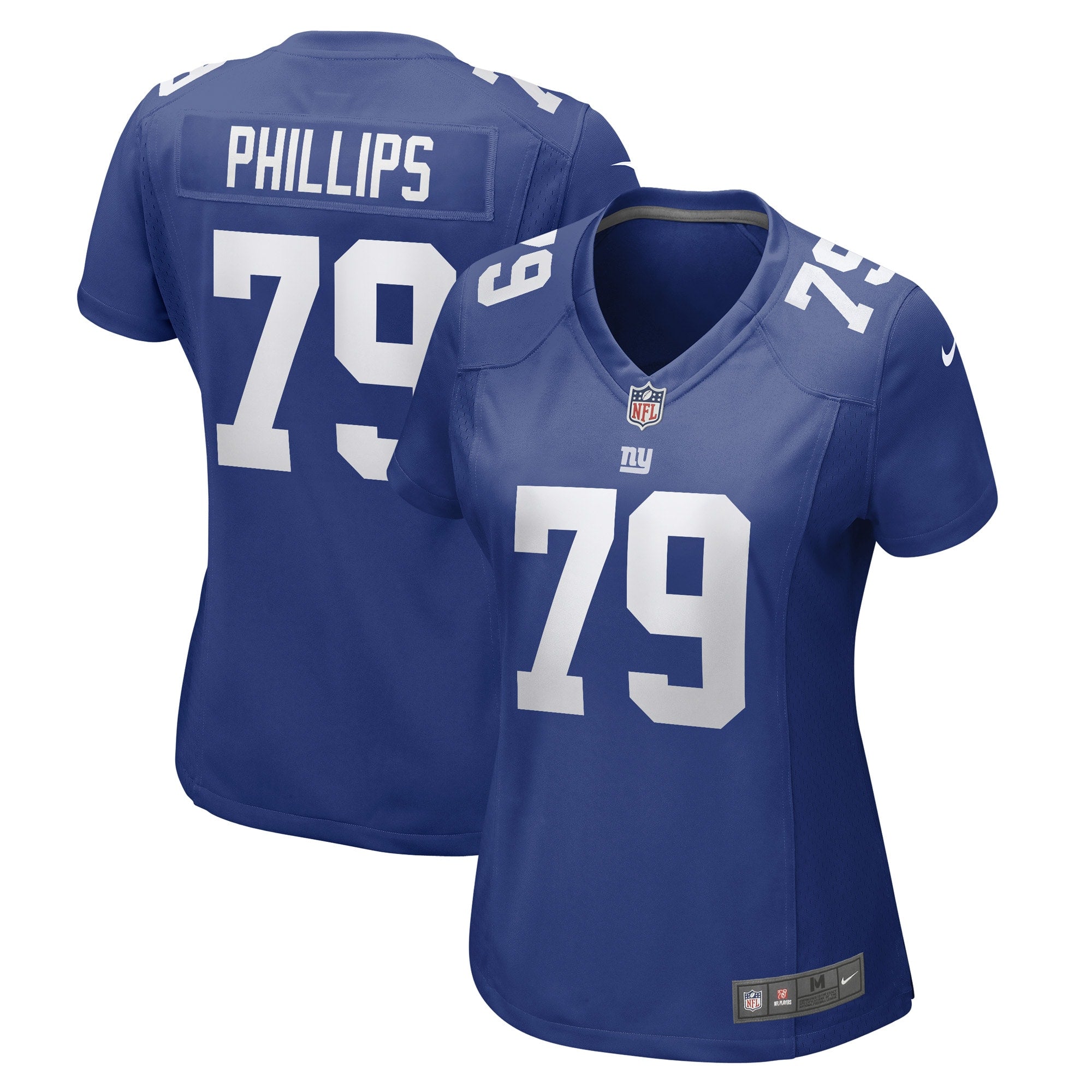 Women's Nike Tyre Phillips Royal New York Giants Game Player Jersey - vstockx