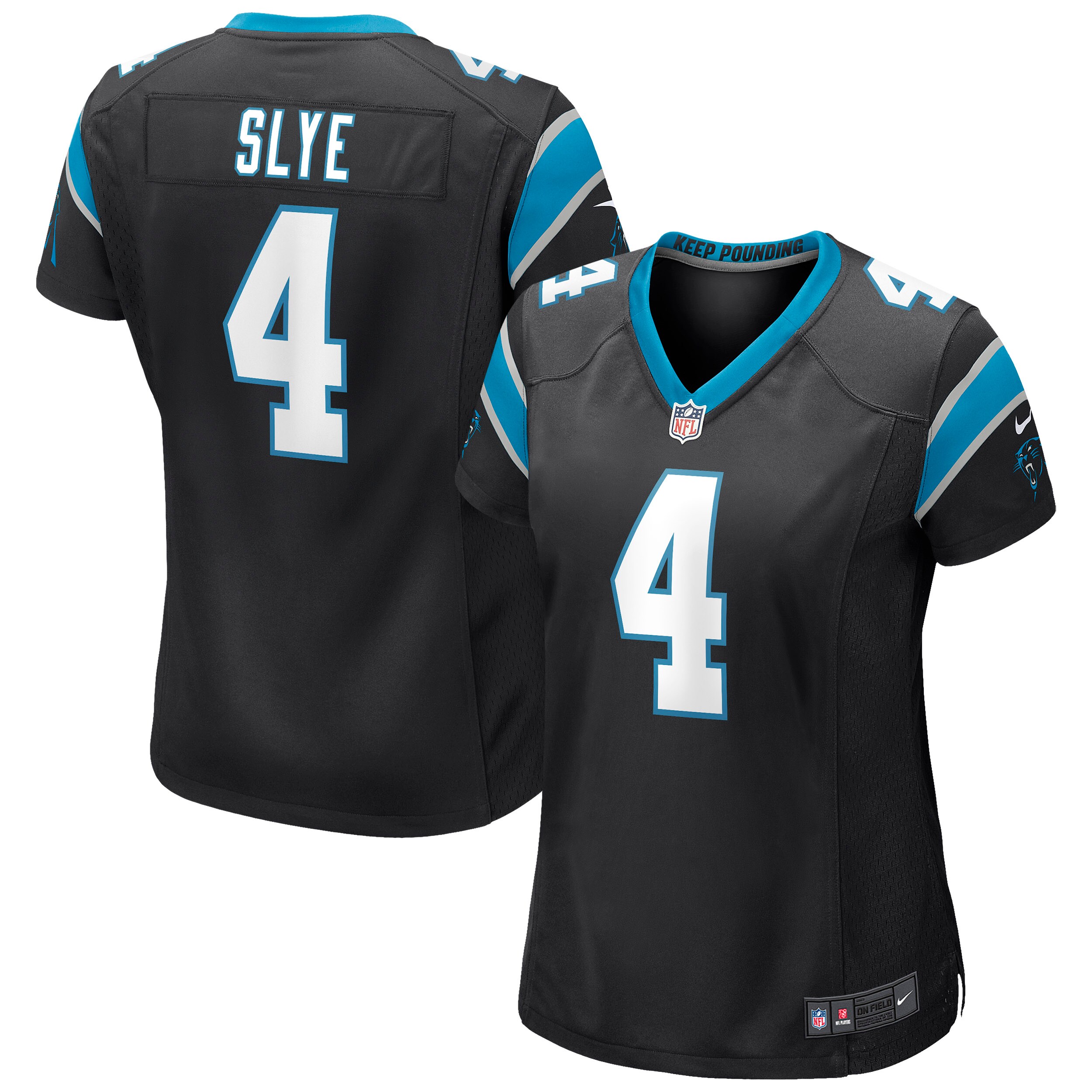 Joey Slye Carolina Panthers Nike Women's Game Jersey - Black - vstockx