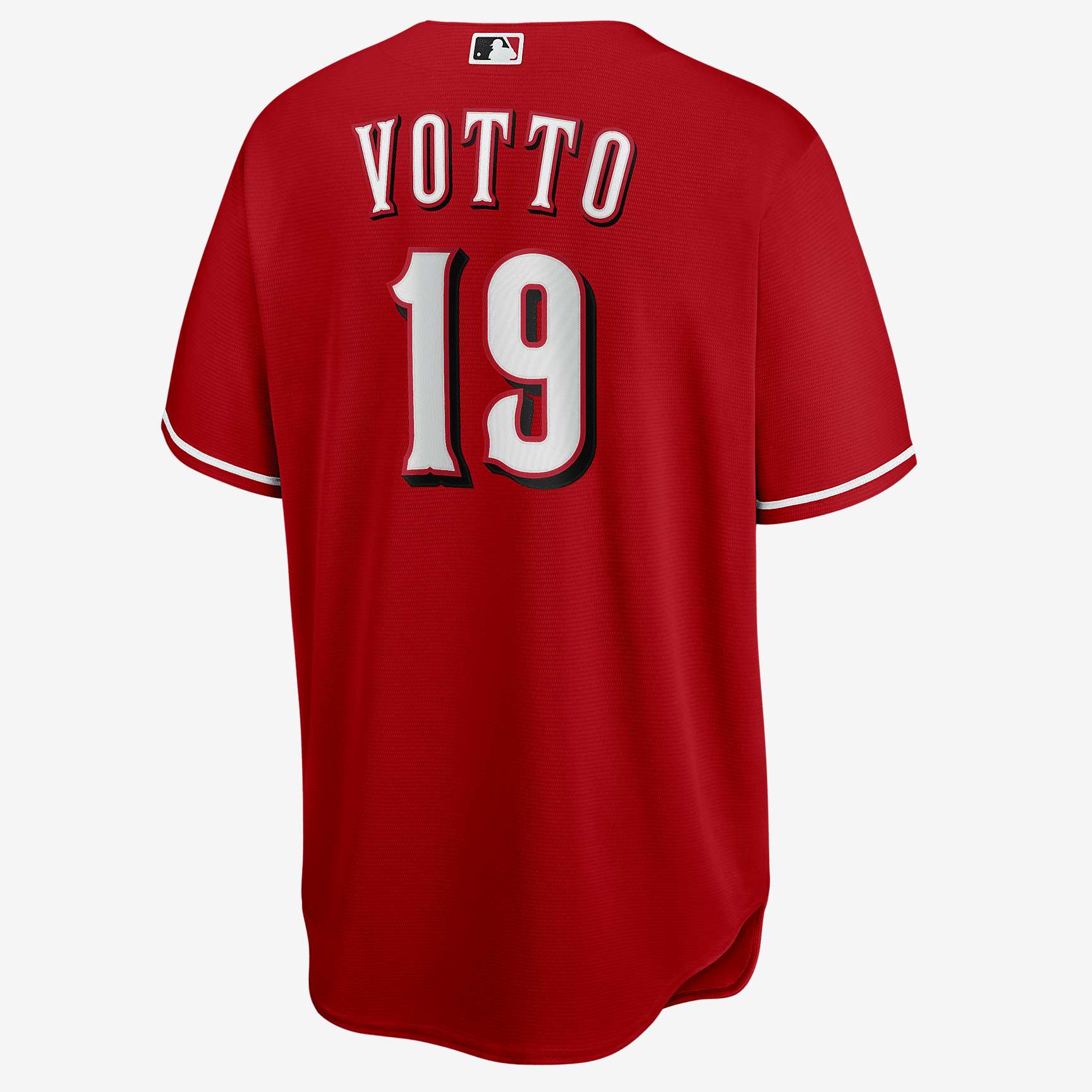 MLB Cincinnati Reds (Joey Votto) Men's Replica Baseball Jersey - Gym Red - vstockx