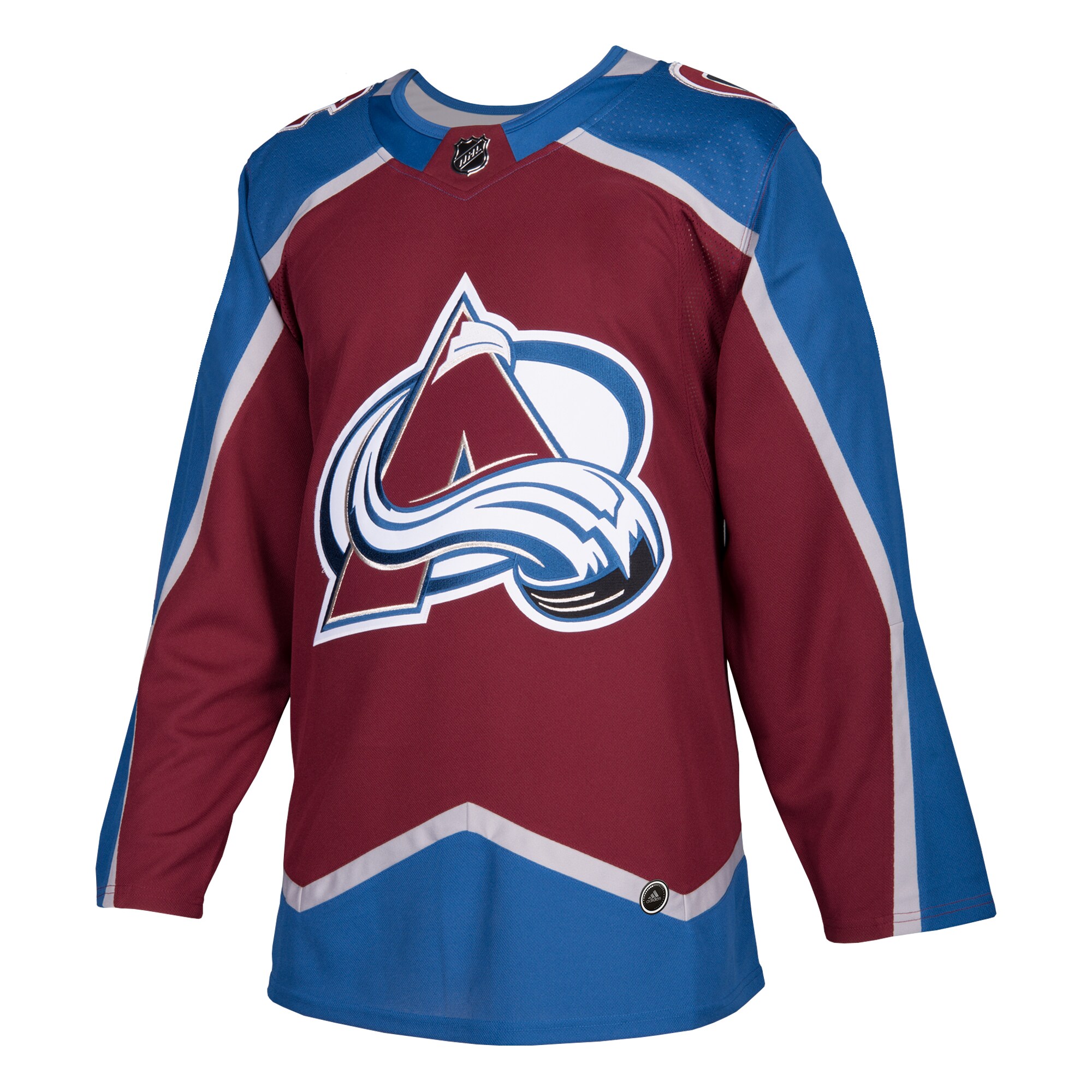 Colorado Avalanche adidas Home Authentic Blank Jersey - Burgundy - vstockx