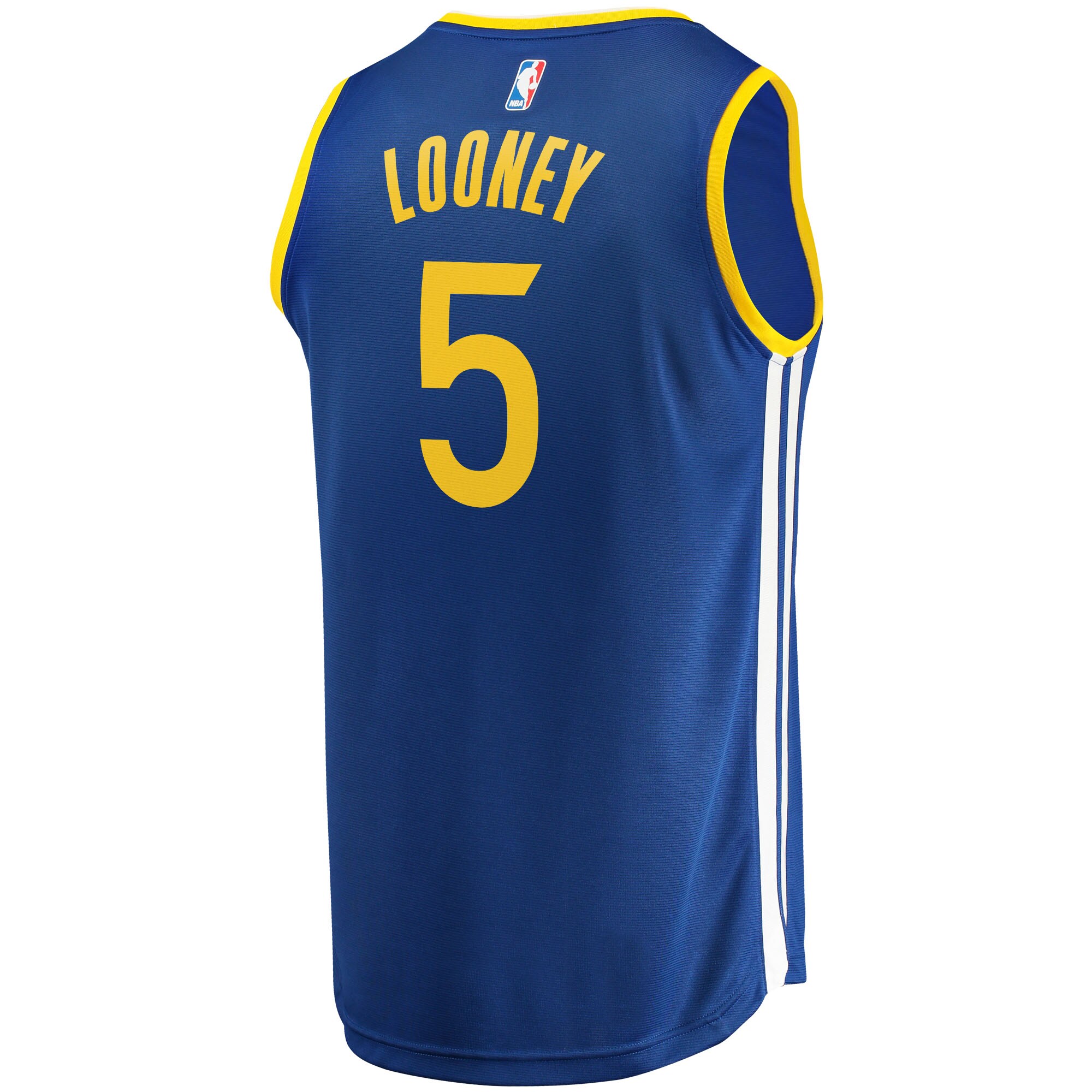 Kevon Looney Golden State Warriors Fanatics Branded Fast Break Replica Jersey - Icon Edition - Blue - vstockx