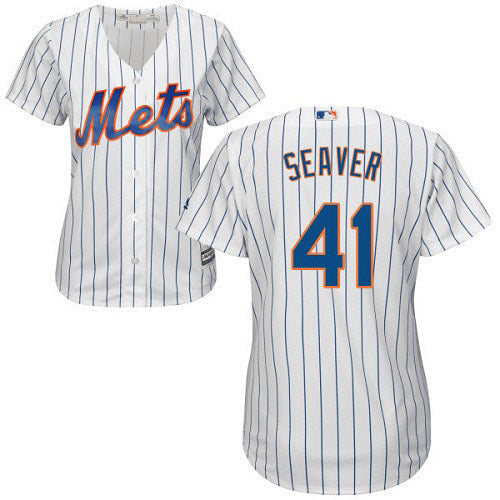 Women's New York Mets Tom Seaver Replica Home Jersey - White - vstockx