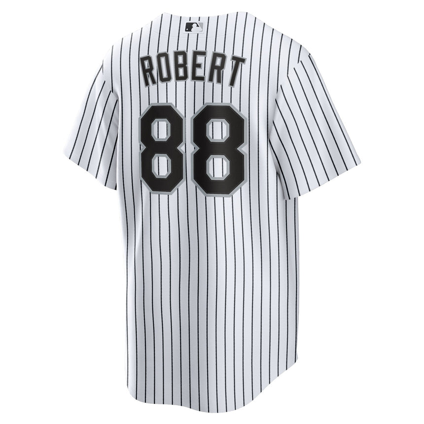 Men's Chicago White Sox Luis Robert White Replica Player Name Jersey - vstockx