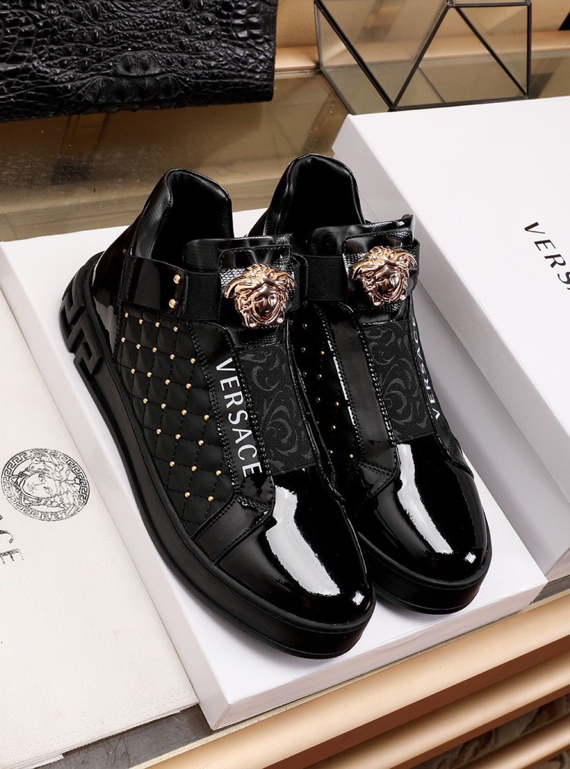Versace High Top Sneaker 2 - vstockx