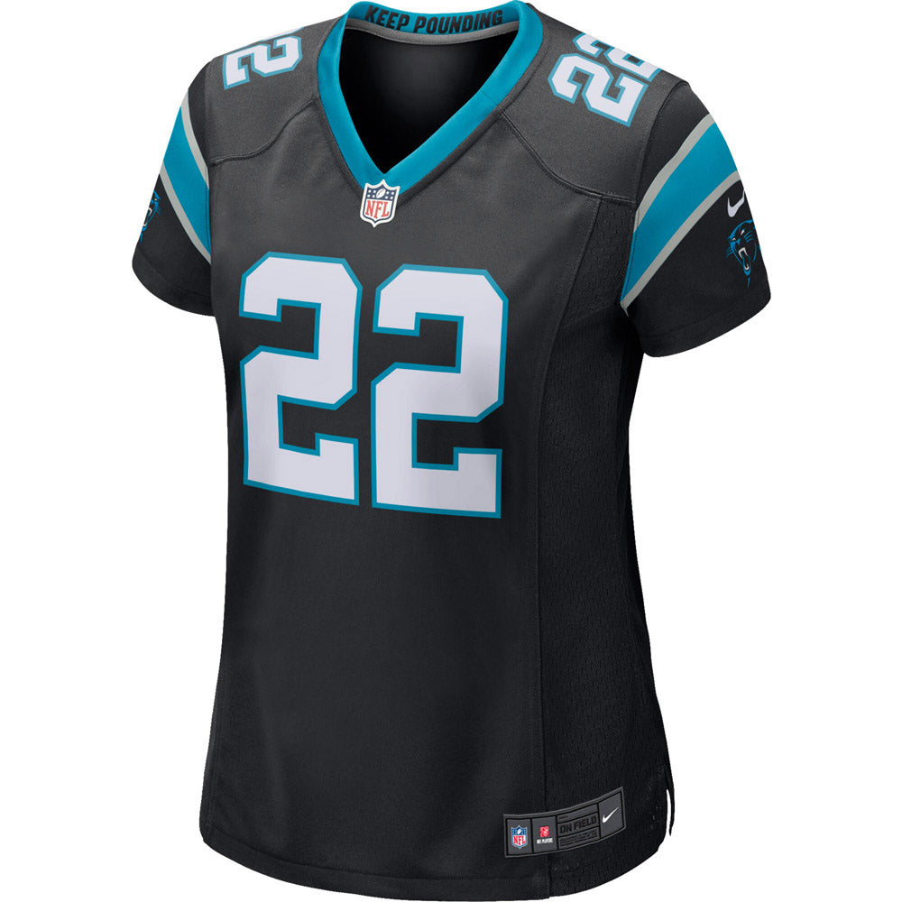 Women's Carolina Panthers Christian McCaffrey Player Jersey Black - vstockx