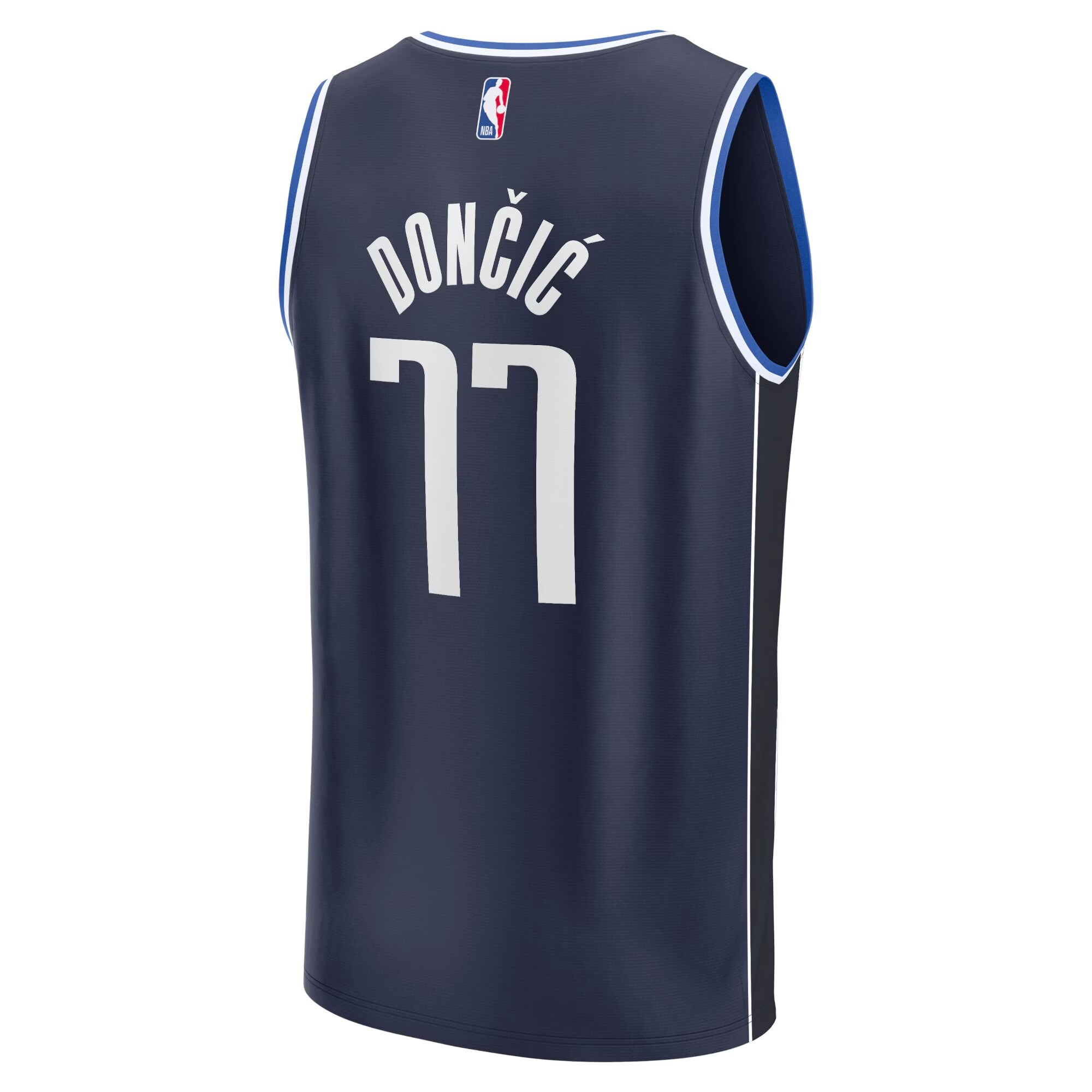 Luka Doncic Dallas Mavericks Fanatics Branded Youth Player Jersey - Statement Edition - Navy - vstockx