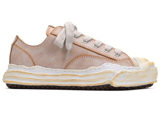 Maison Mihara Yasuhiro Hank OG Sole Vegan Leather Low White - vstockx