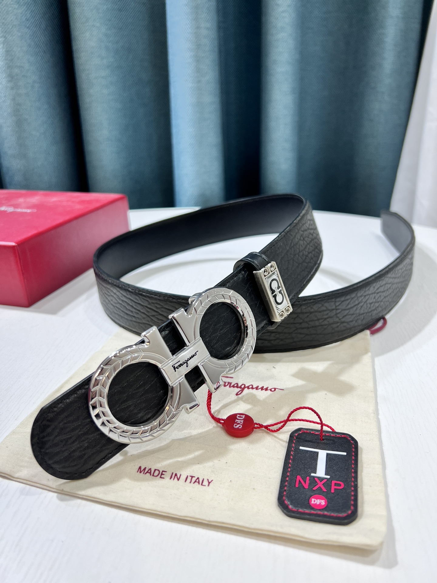 Streetwear Belt Ferragamo 319617 size:3.5cm - vstockx