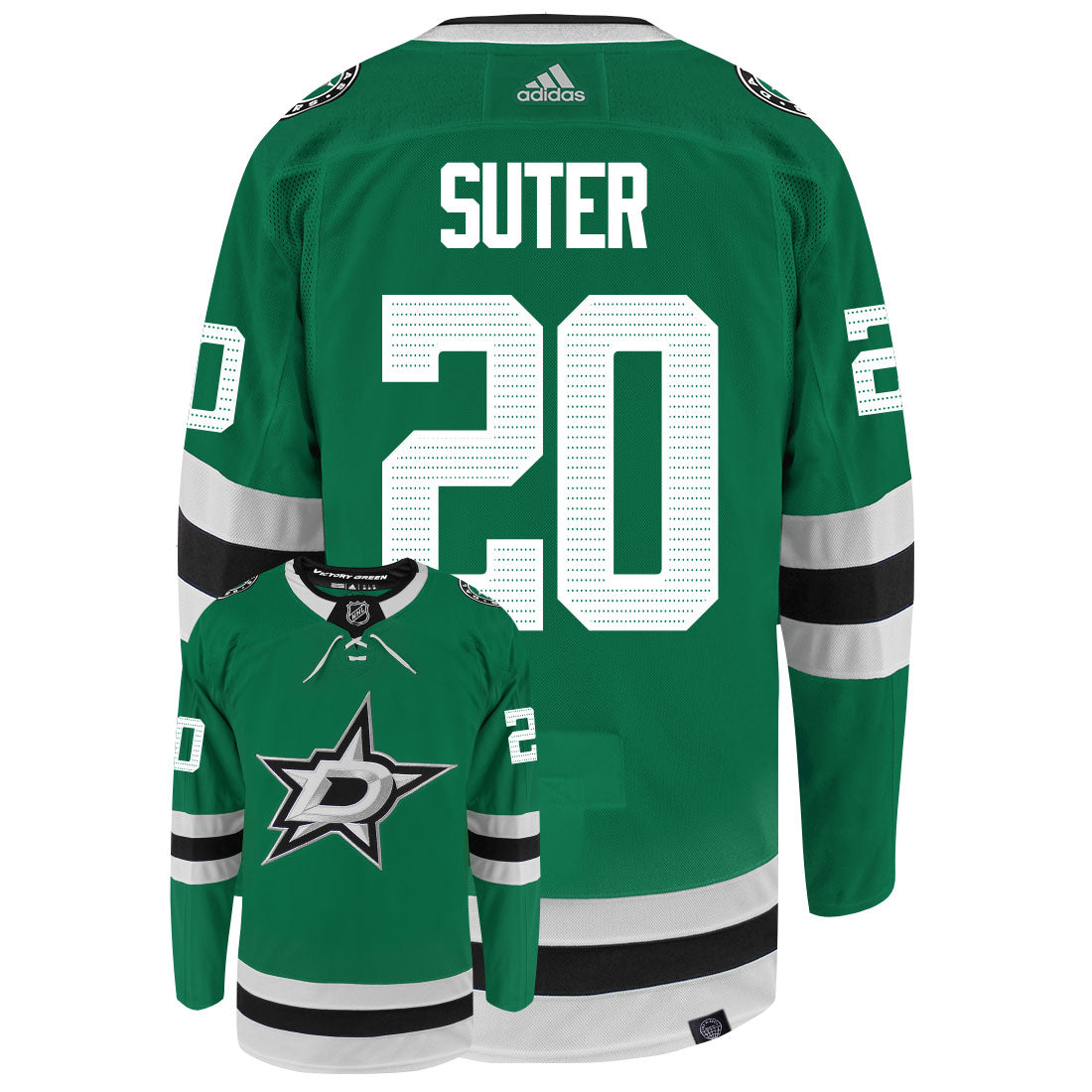 Ryan Suter Dallas Stars Adidas Primegreen Authentic NHL Hockey Jersey - vstockx