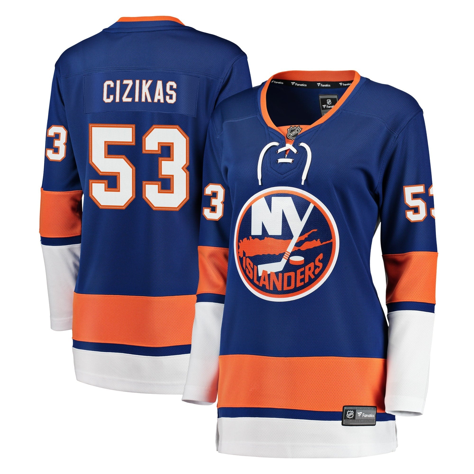 Women's Fanatics Branded Casey Cizikas Royal New York Islanders Breakaway Player Jersey - vstockx