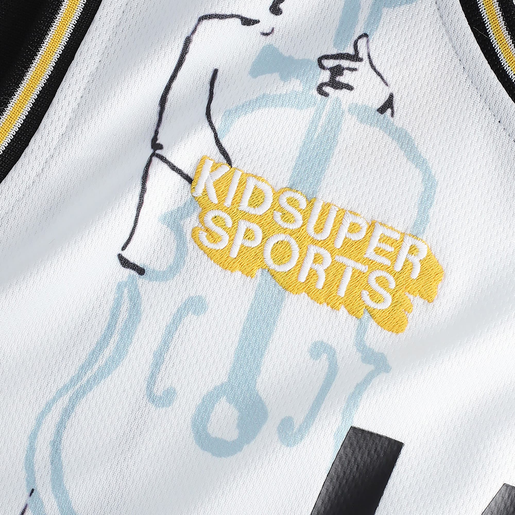 Utah Jazz NBA & KidSuper Studios by Fanatics Unisex Hometown Jersey - White - vstockx
