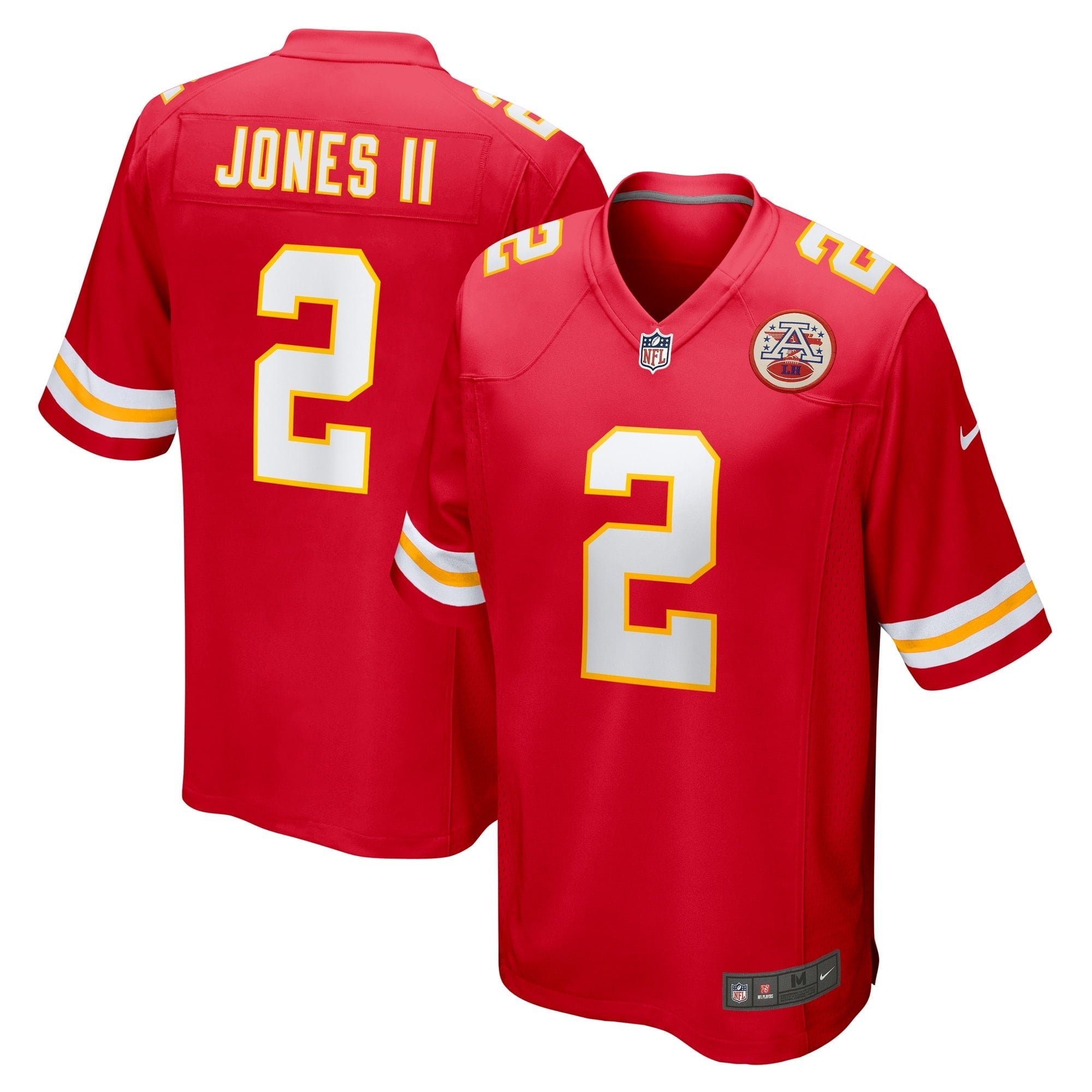 Men's Nike Ronald Jones II Red Kansas City Chiefs Game Jersey - vstockx