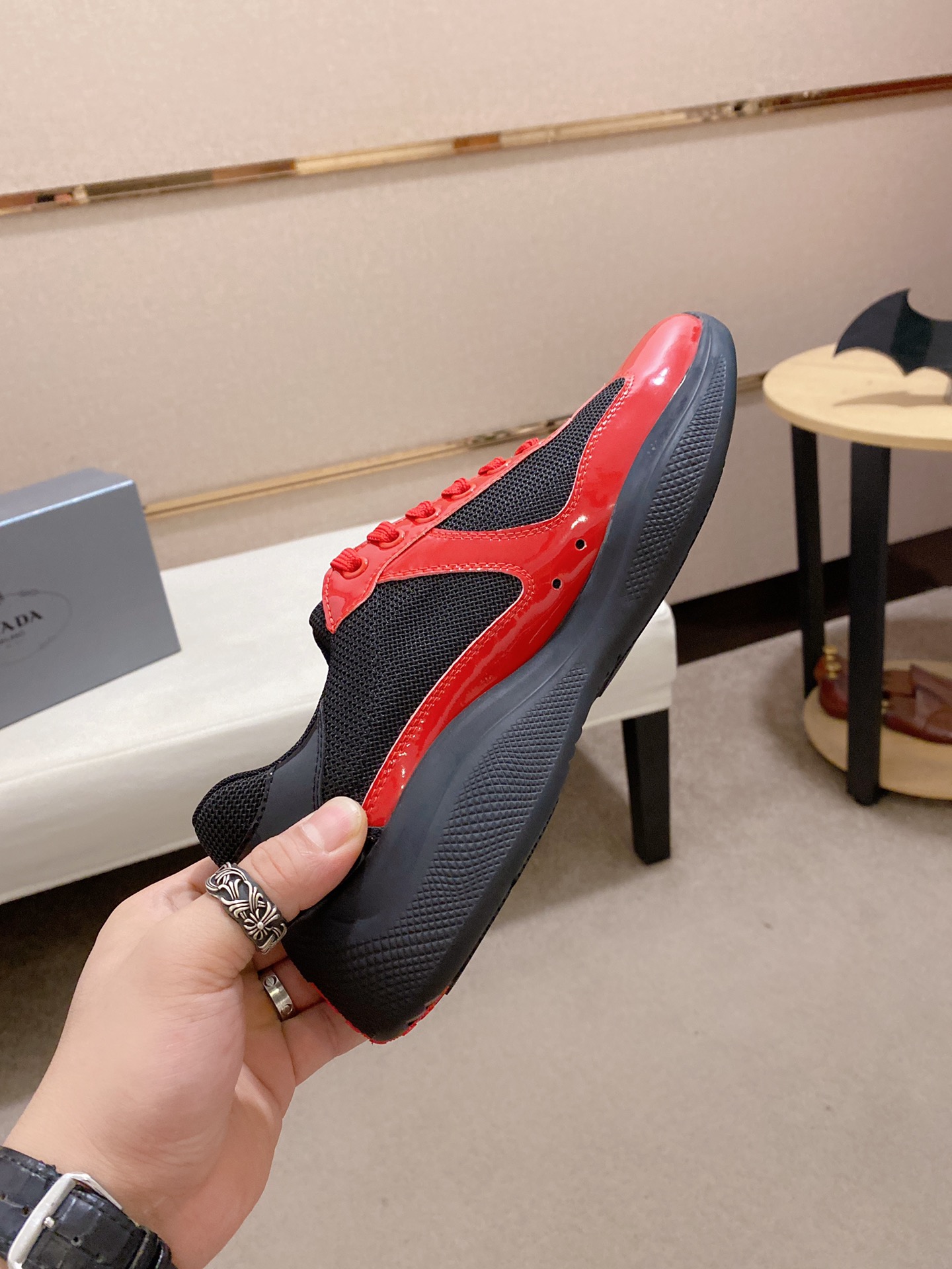 Prada America's Cup sneaker 6 - vstockx