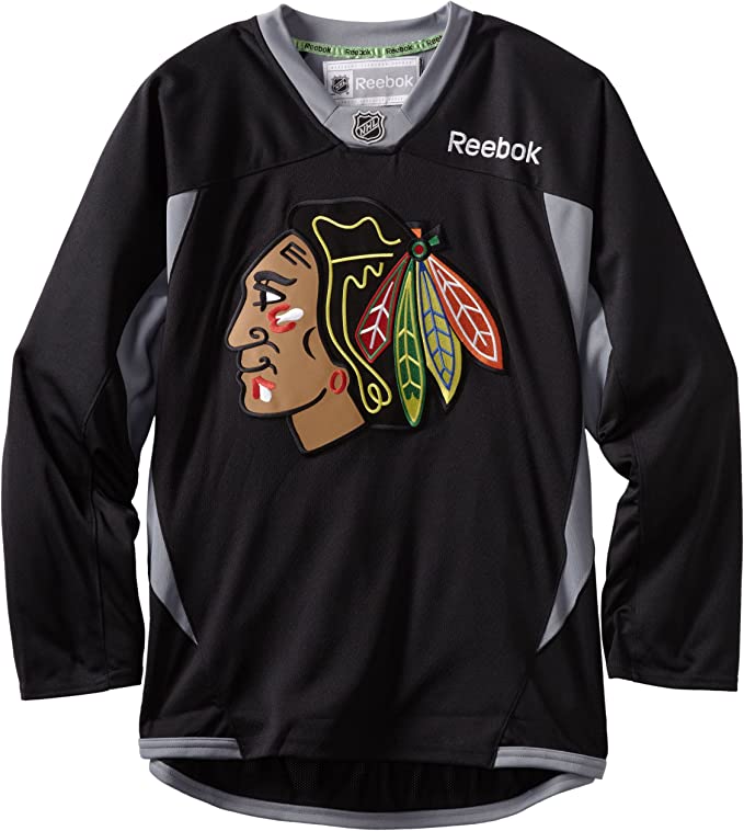 Reebok Chicago Blackhawks Red Practice Jersey - vstockx