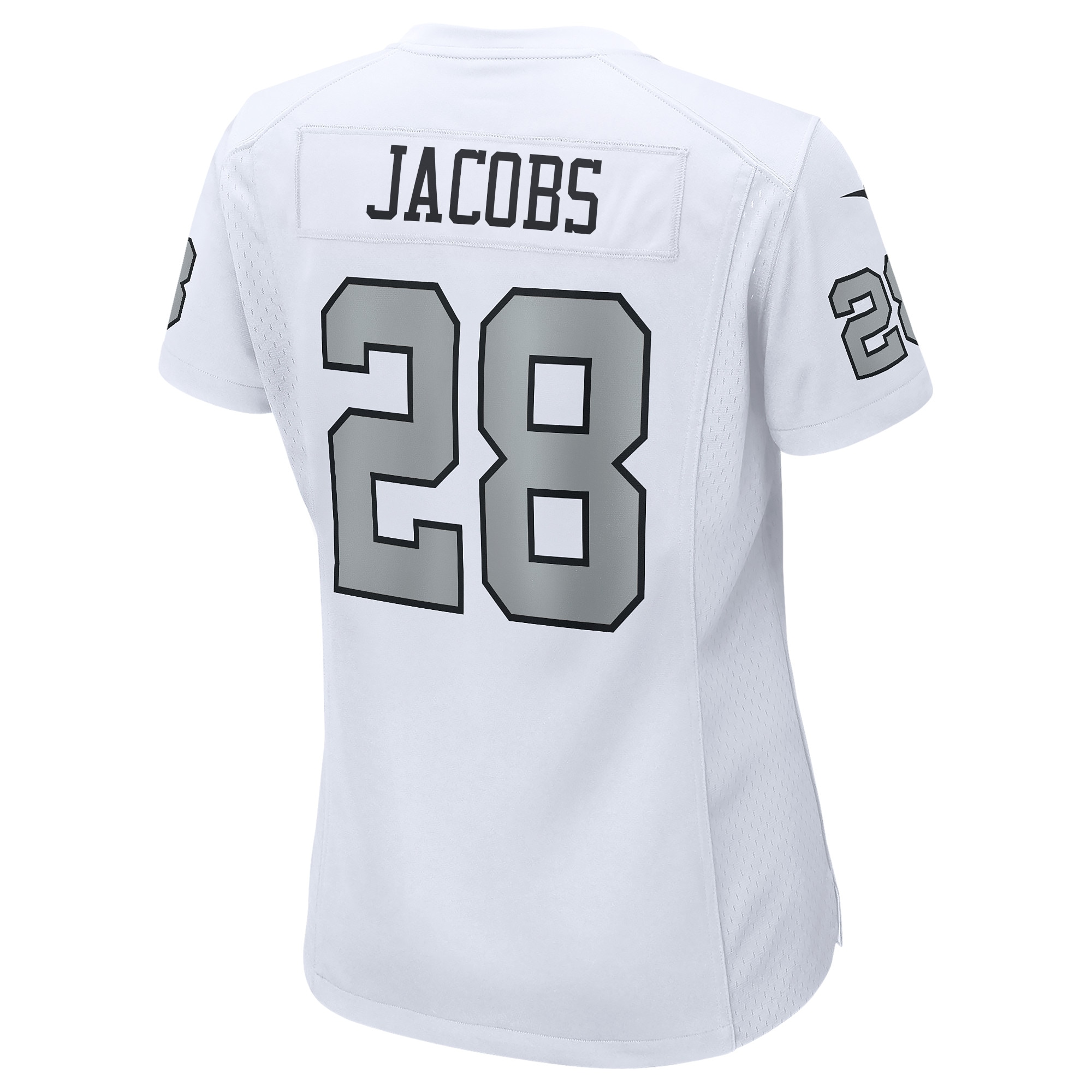 Josh Jacobs Las Vegas Raiders Nike Women's Alternate Game Player Jersey - White - vstockx