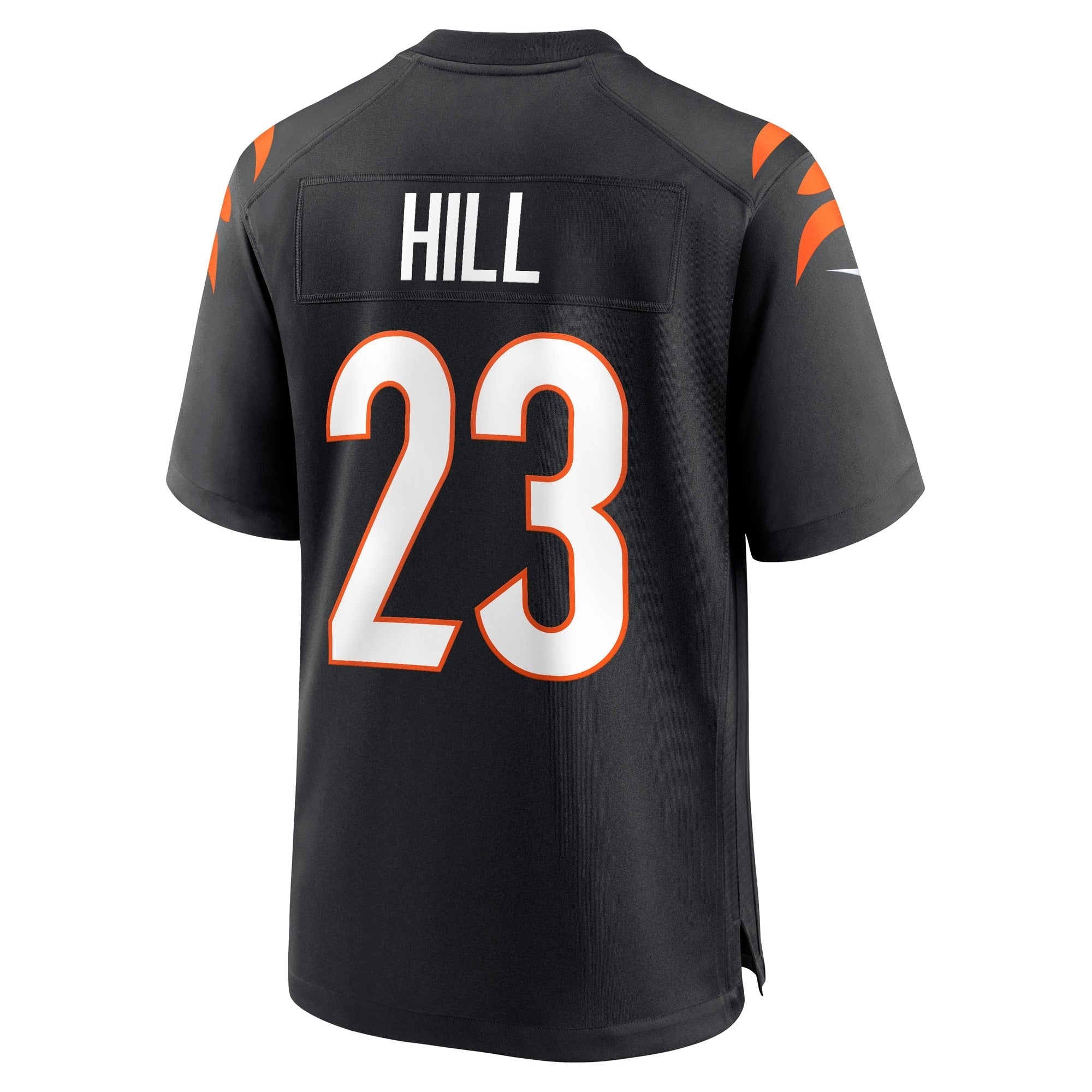 Men's Nike Daxton Hill Black Cincinnati Bengals Player Game Jersey - vstockx