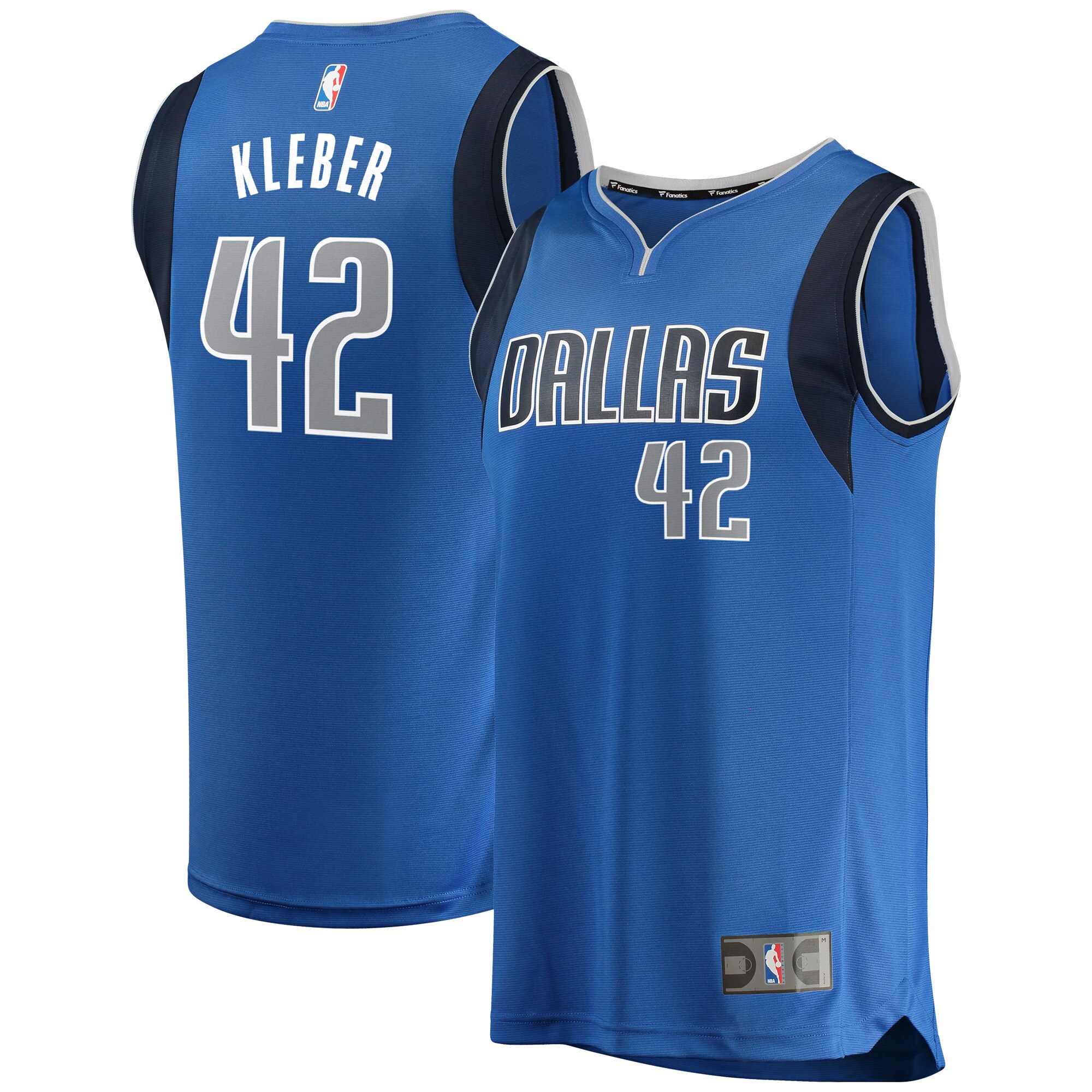 Maxi Kleber Dallas Mavericks Fanatics Branded Fast Break Replica Team Color Player Jersey Royal - Icon Edition - vstockx