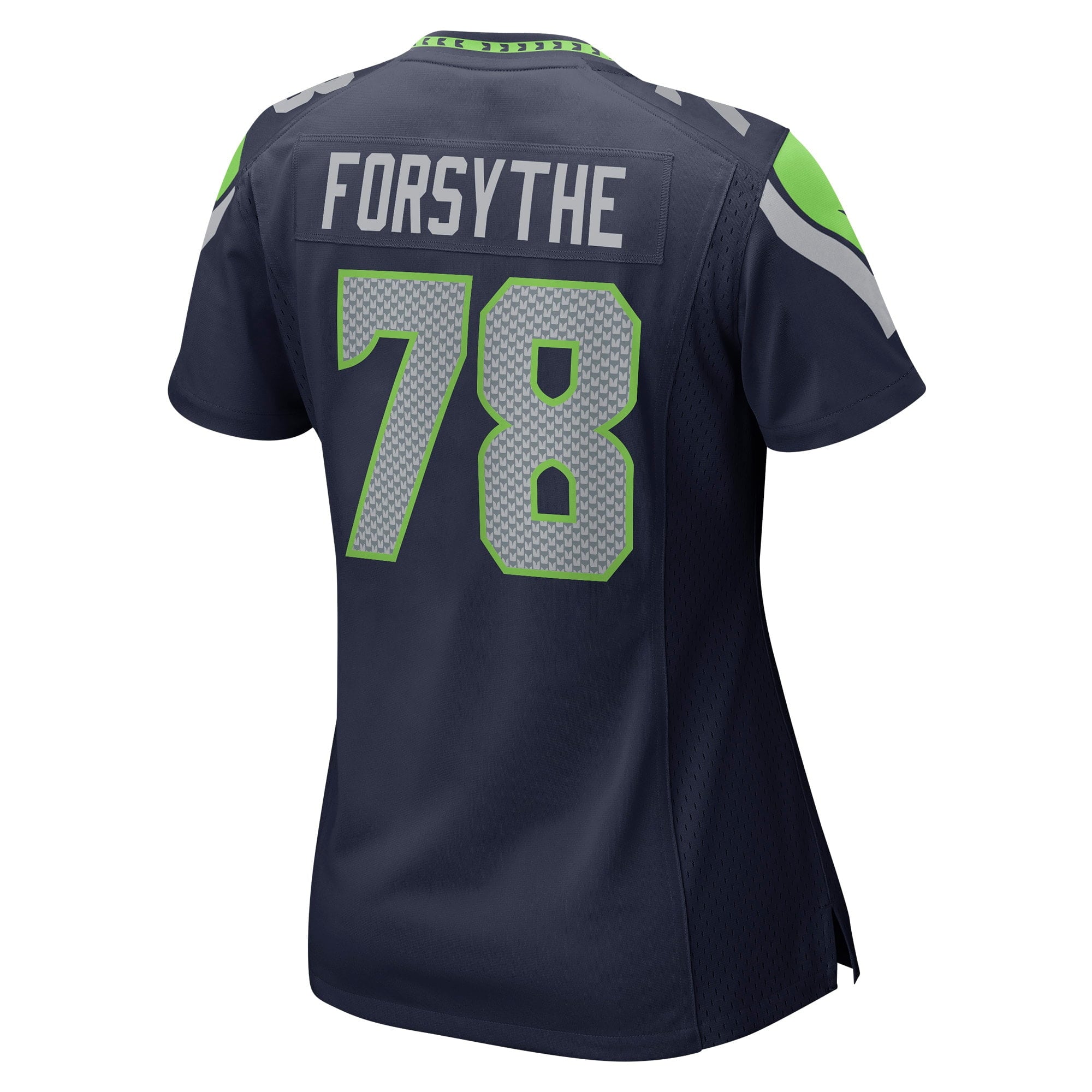 Women's Nike Stone Forsythe College Navy Seattle Seahawks Game Jersey - vstockx
