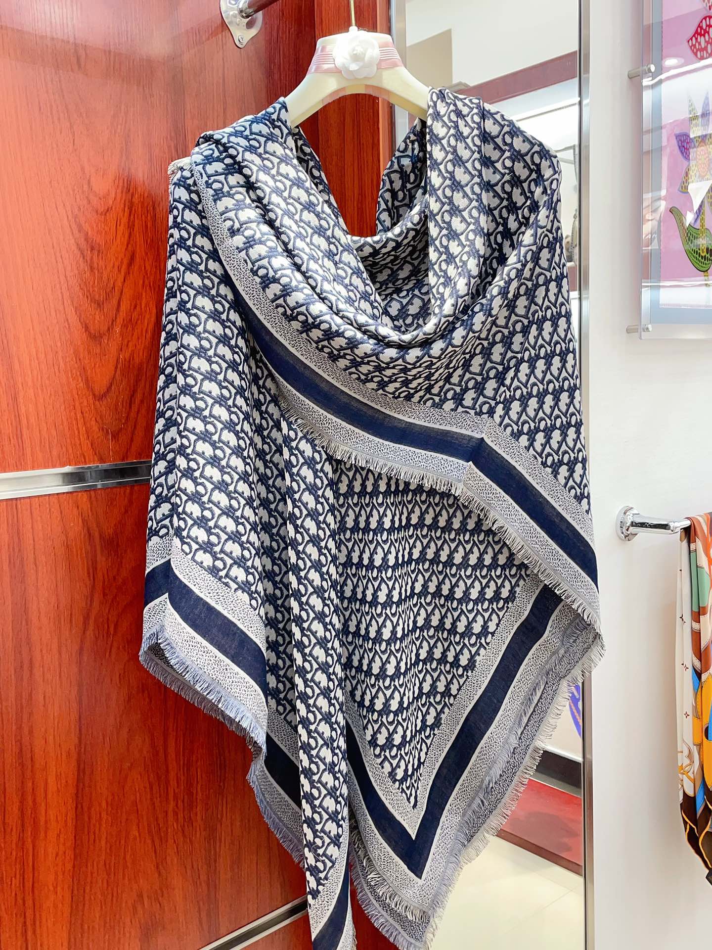 Streetwear Scarf Dior 328756 SIZE:140cm*140cm - vstockx