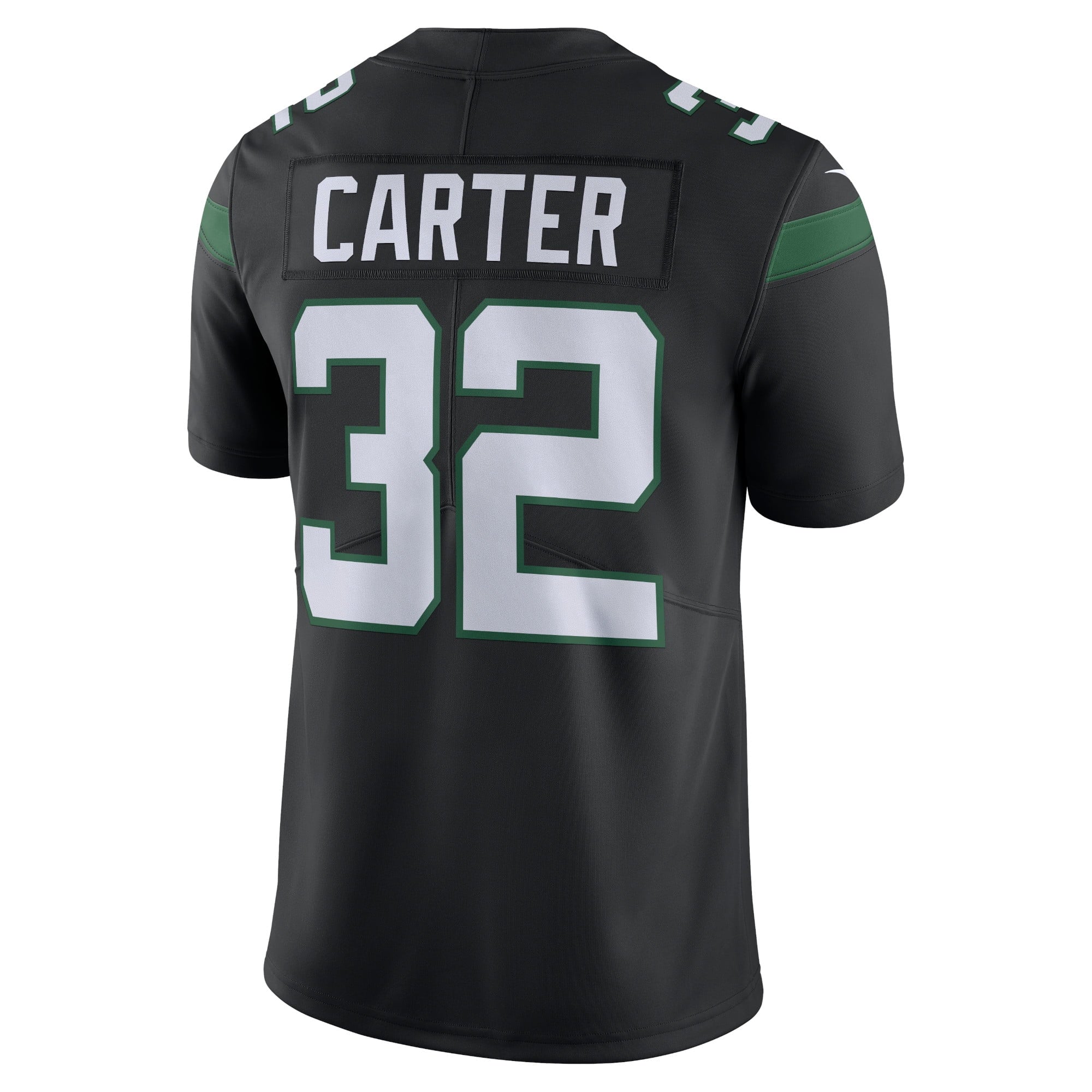 Men's Nike Michael Carter Black New York Jets Vapor Untouchable Limited Jersey - vstockx