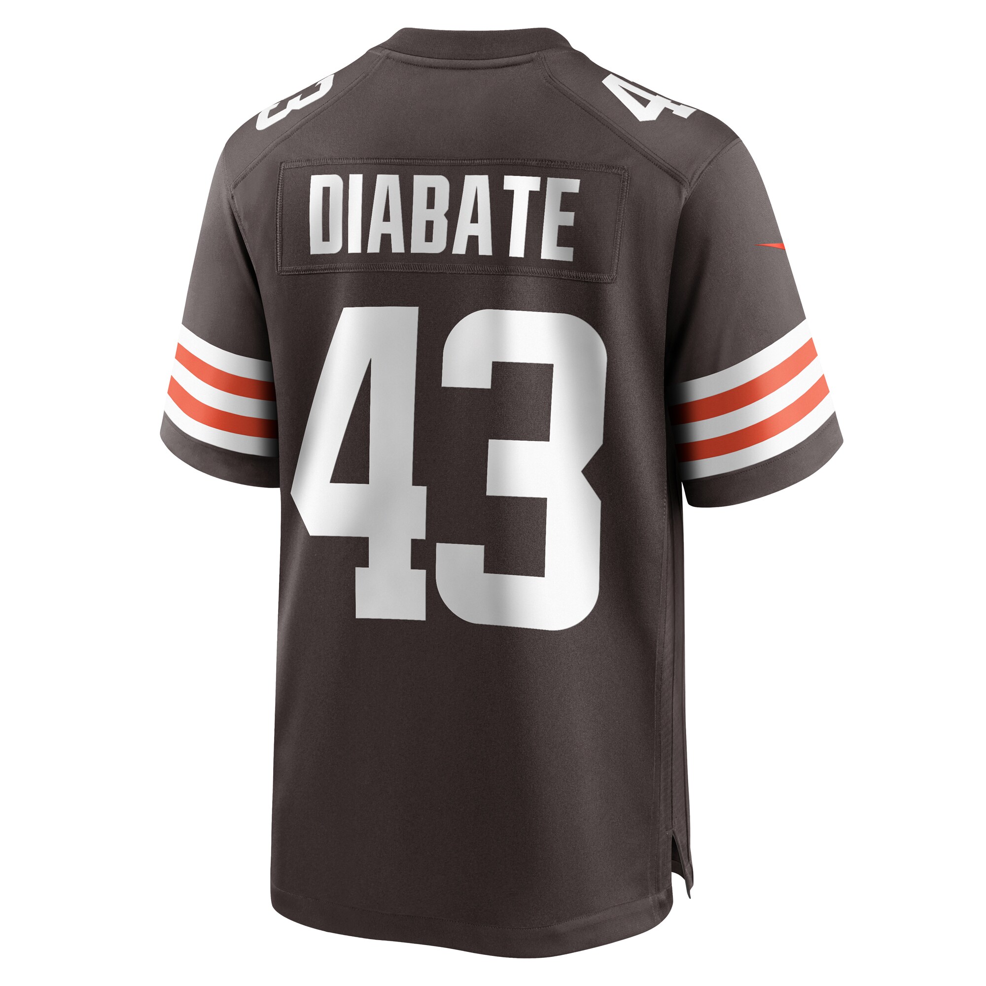Mohamoud Diabate Cleveland Browns Nike Team Game Jersey - Brown - vstockx