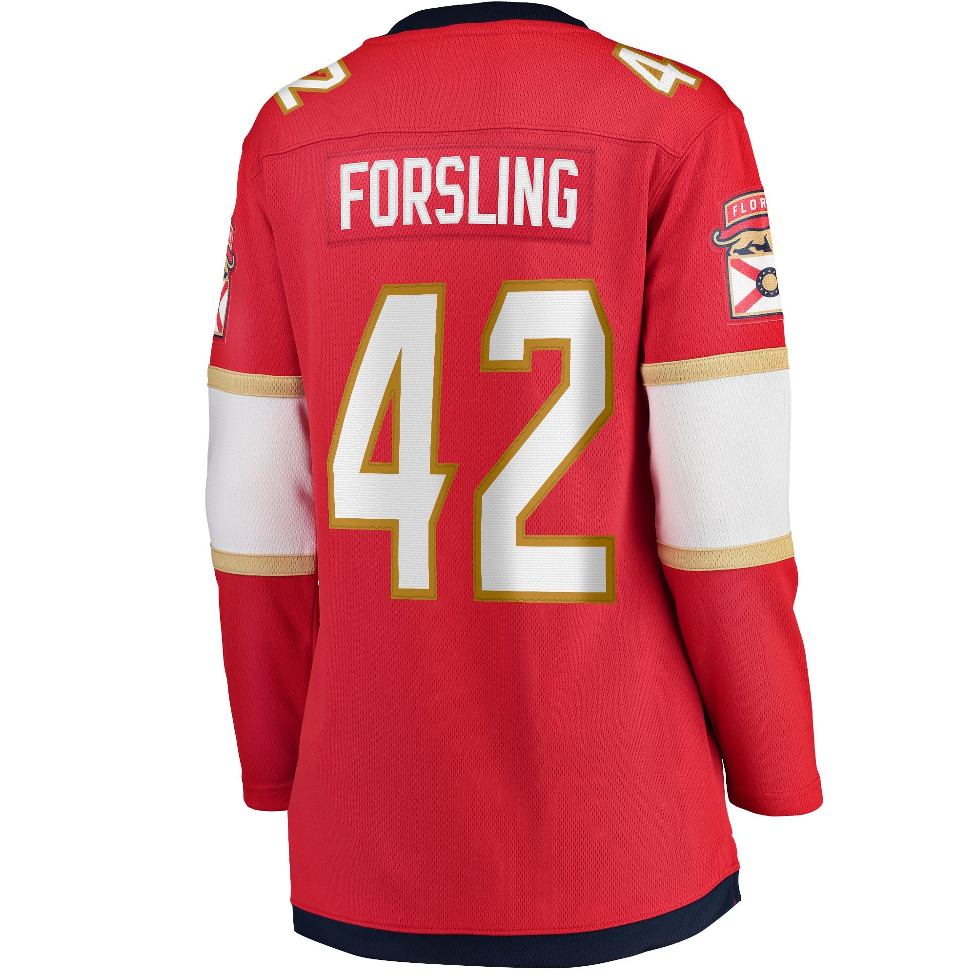 Women's Fanatics Branded Gustav Forsling Red Florida Panthers Home Breakaway Player Jersey - vstockx