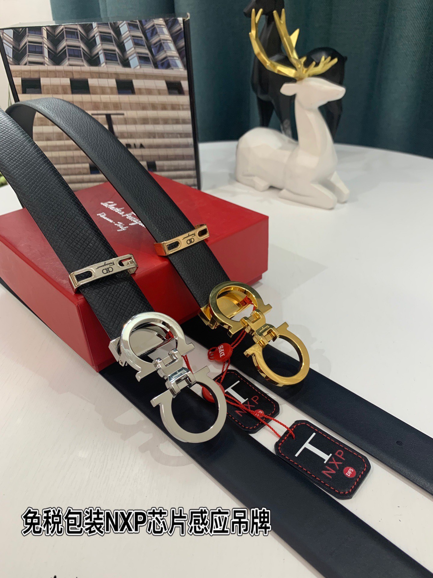 Streetwear Belt Ferragamo 319174 size:3.5cm - vstockx