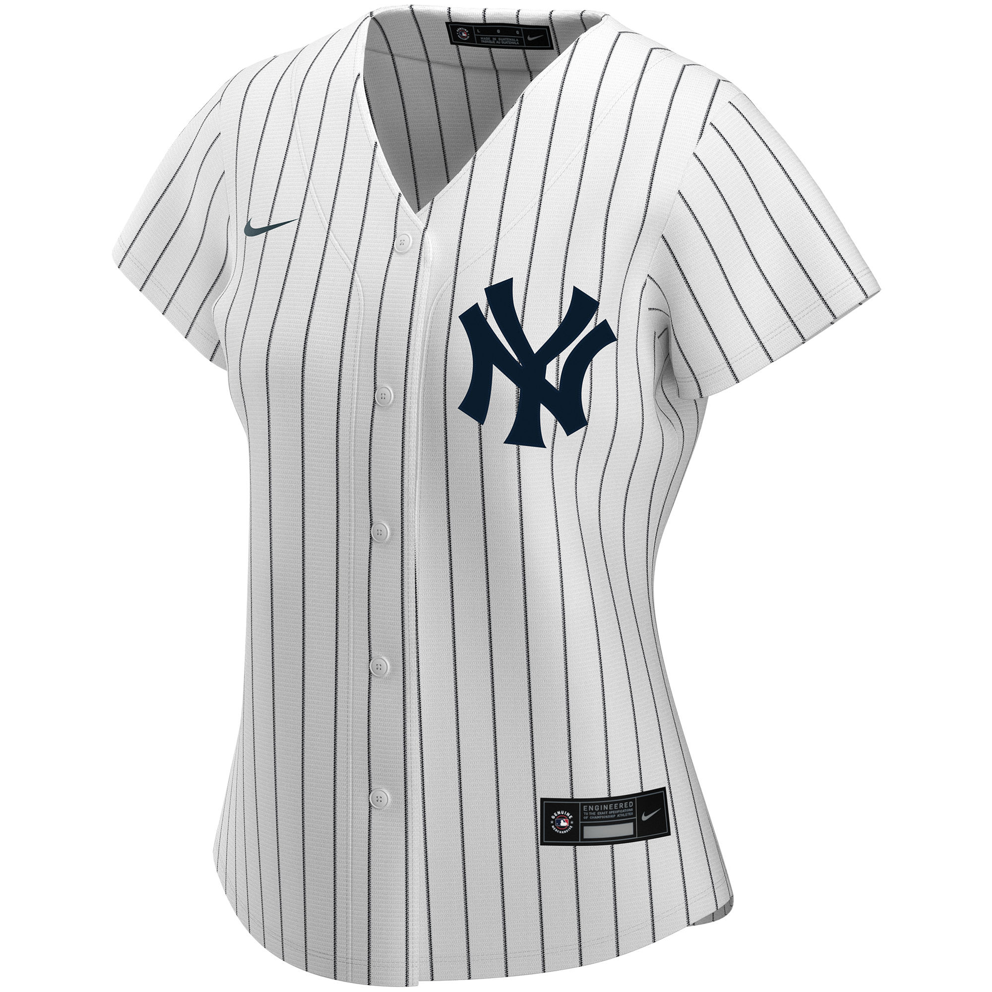New York Yankees Nike Women's Home Replica Custom Jersey - White - vstockx