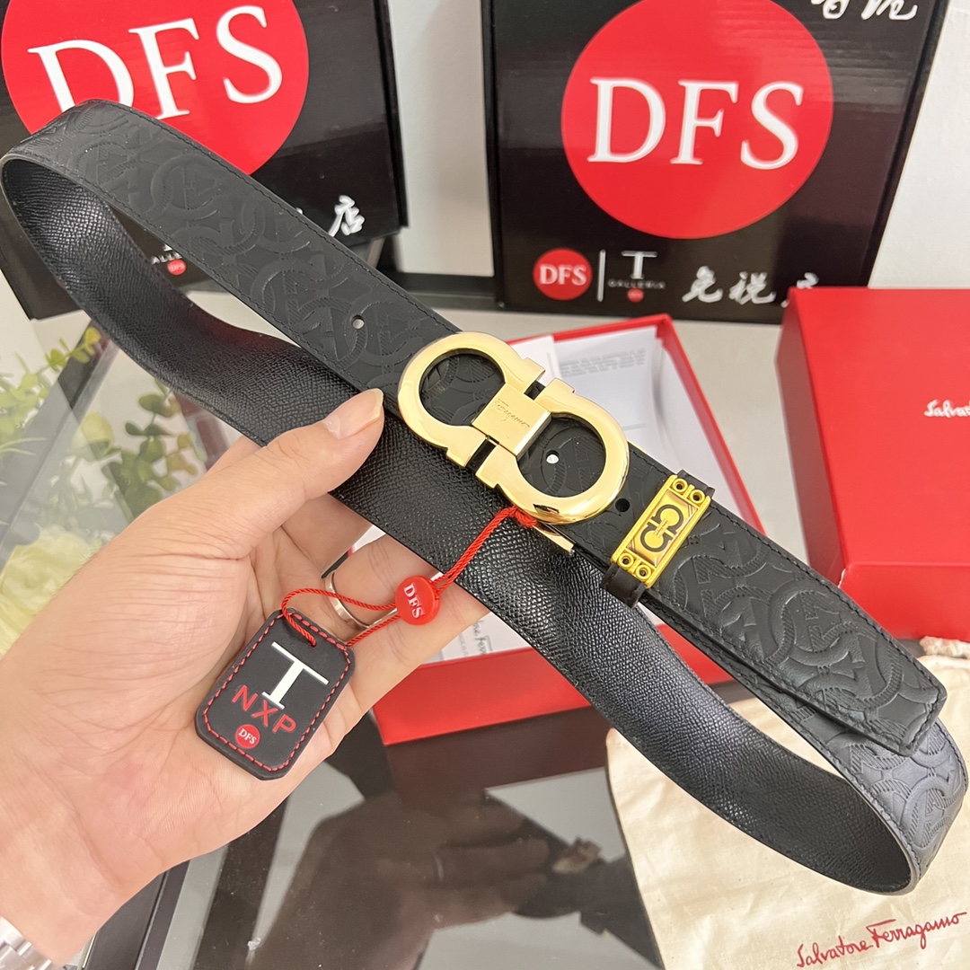 Streetwear Belt Ferragamo 320169 size:3.5cm - vstockx
